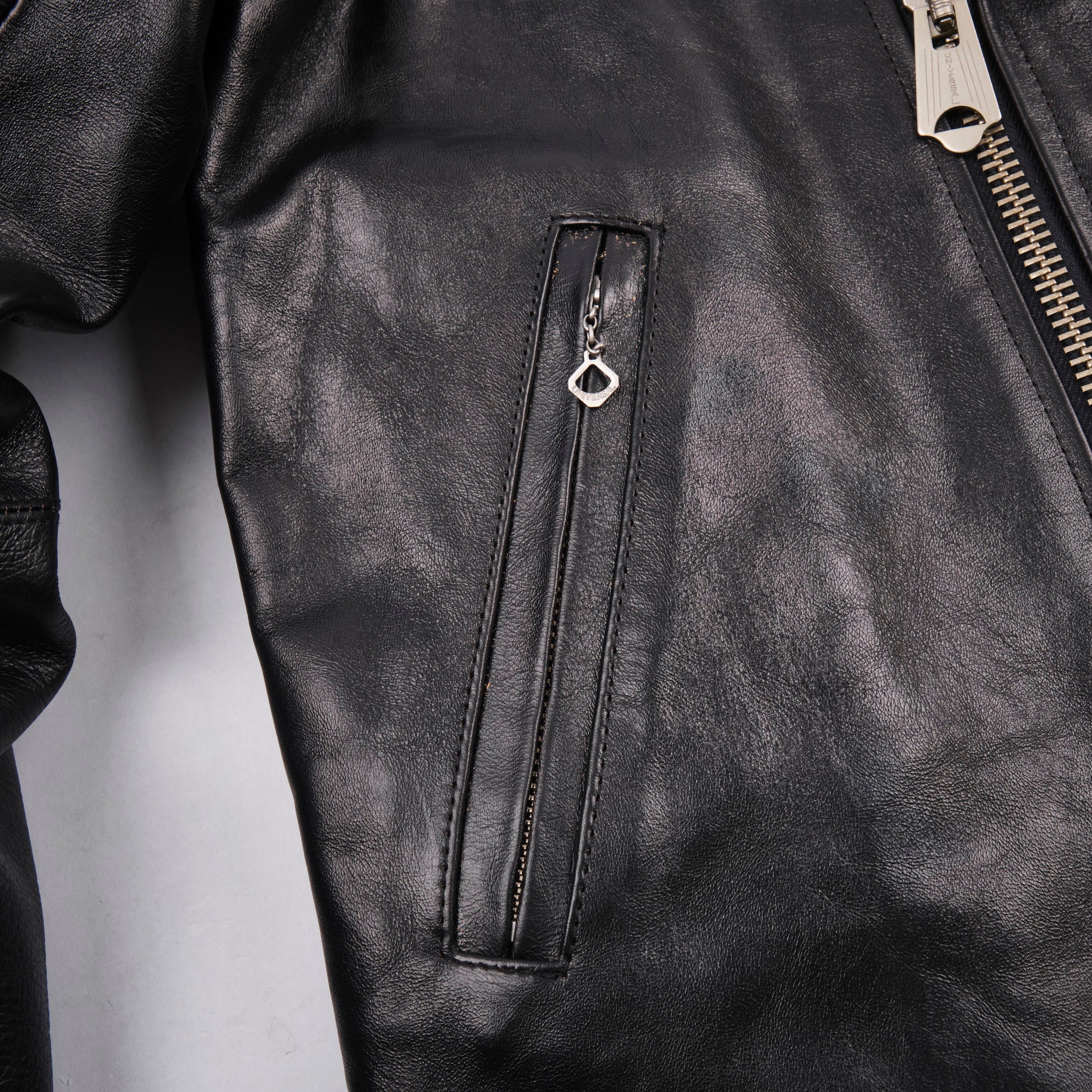 Mooch Moto Jacket Maryam Tannery Black Magic Horsehide V2
