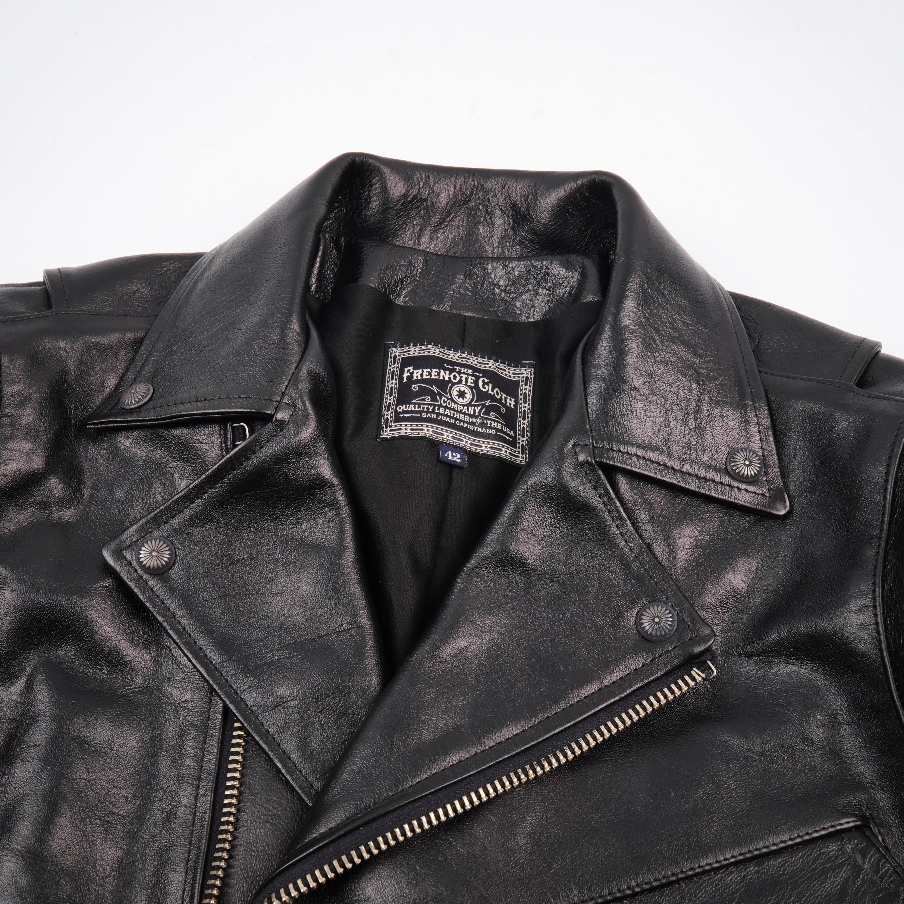 Mooch Moto Jacket Maryam Tannery Black Magic Horsehide V2