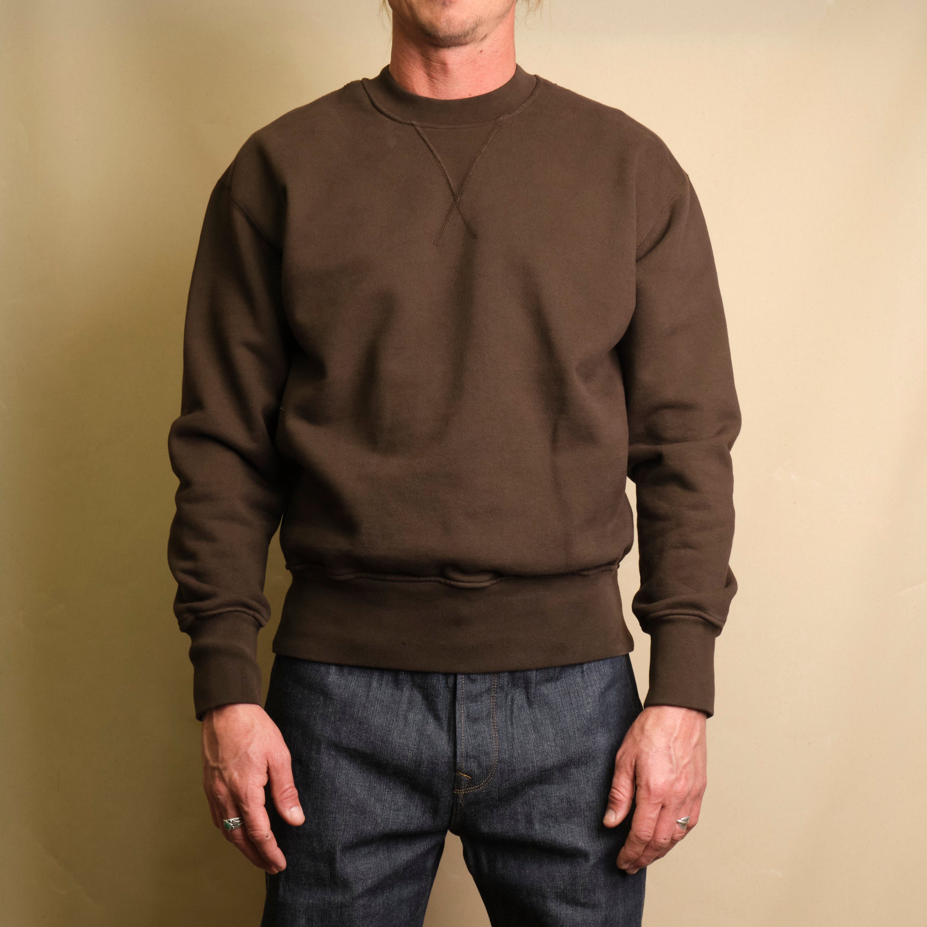 DECK SWEATSHIRT CHOCOLATE