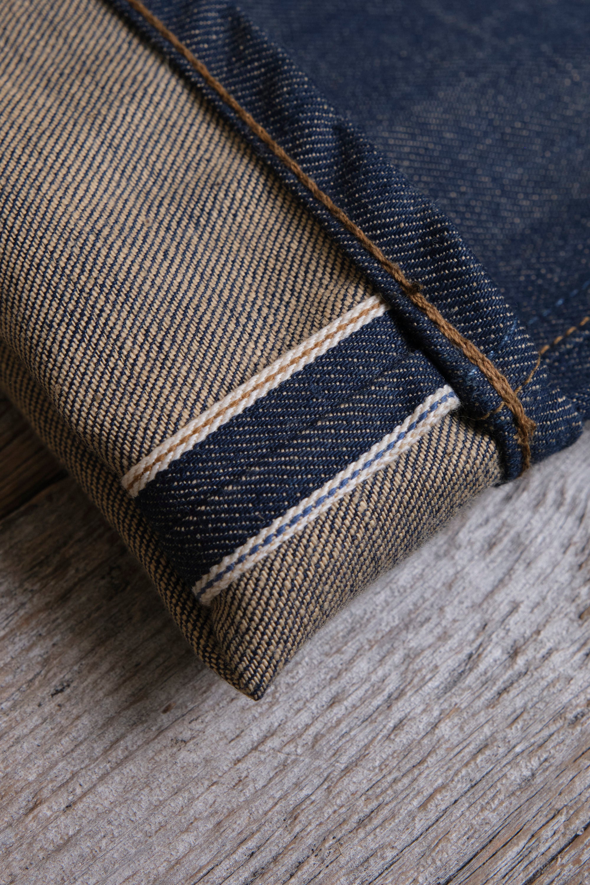 Portola Classic Taper 13 Ounce Natural Rinsed Denim