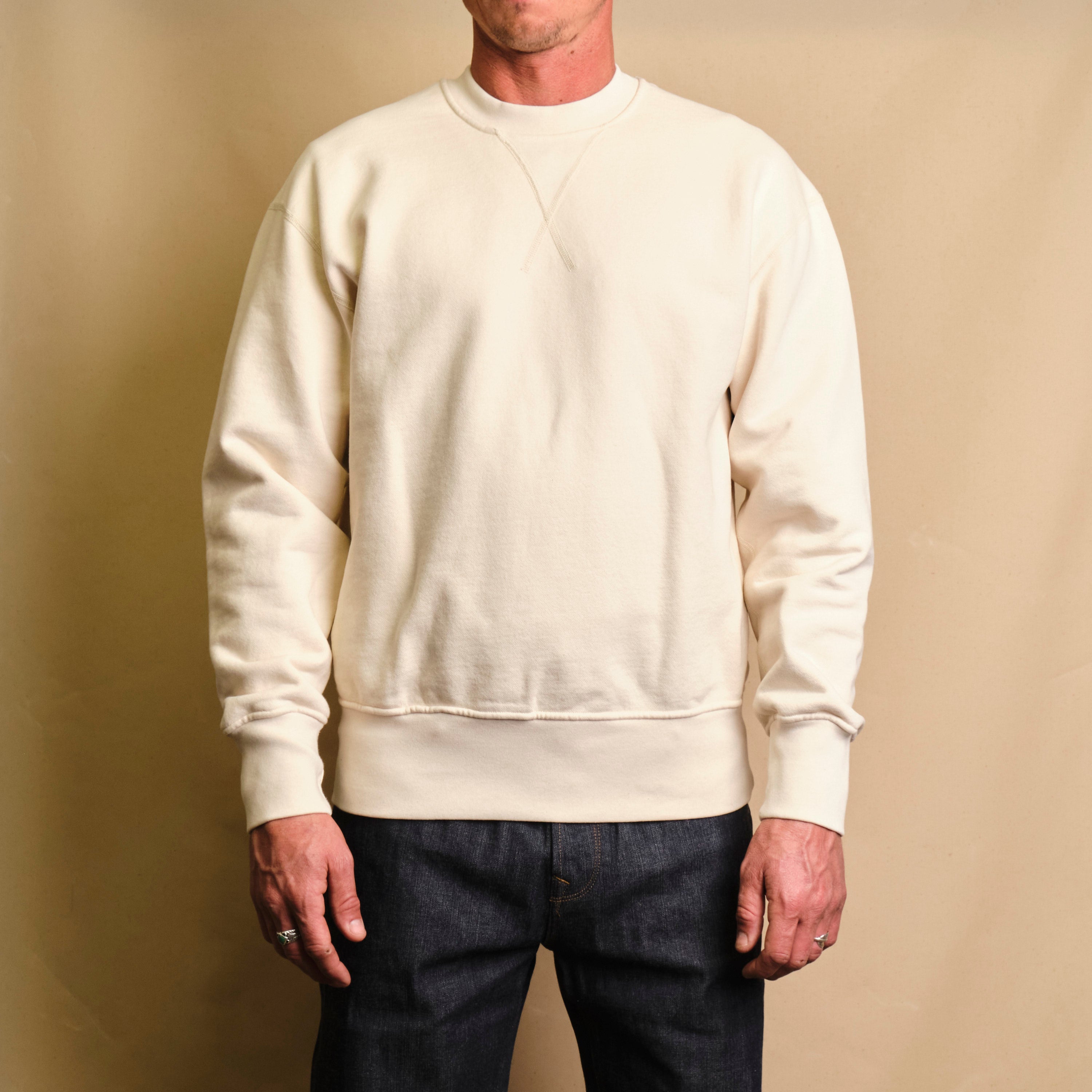 DECK SWEATSHIRT <span>NATURAL</span>