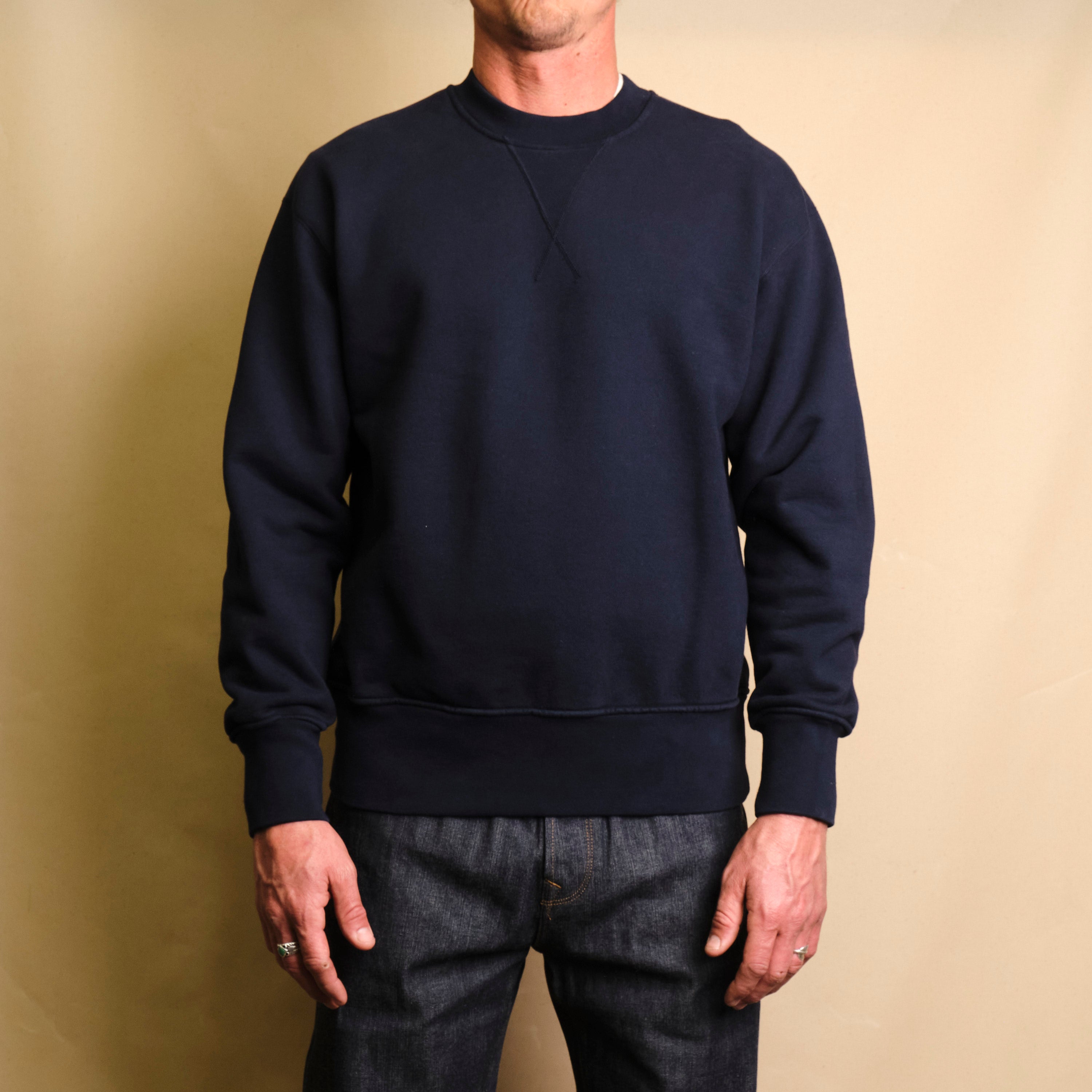 DECK SWEATSHIRT <span>NAVY</span>