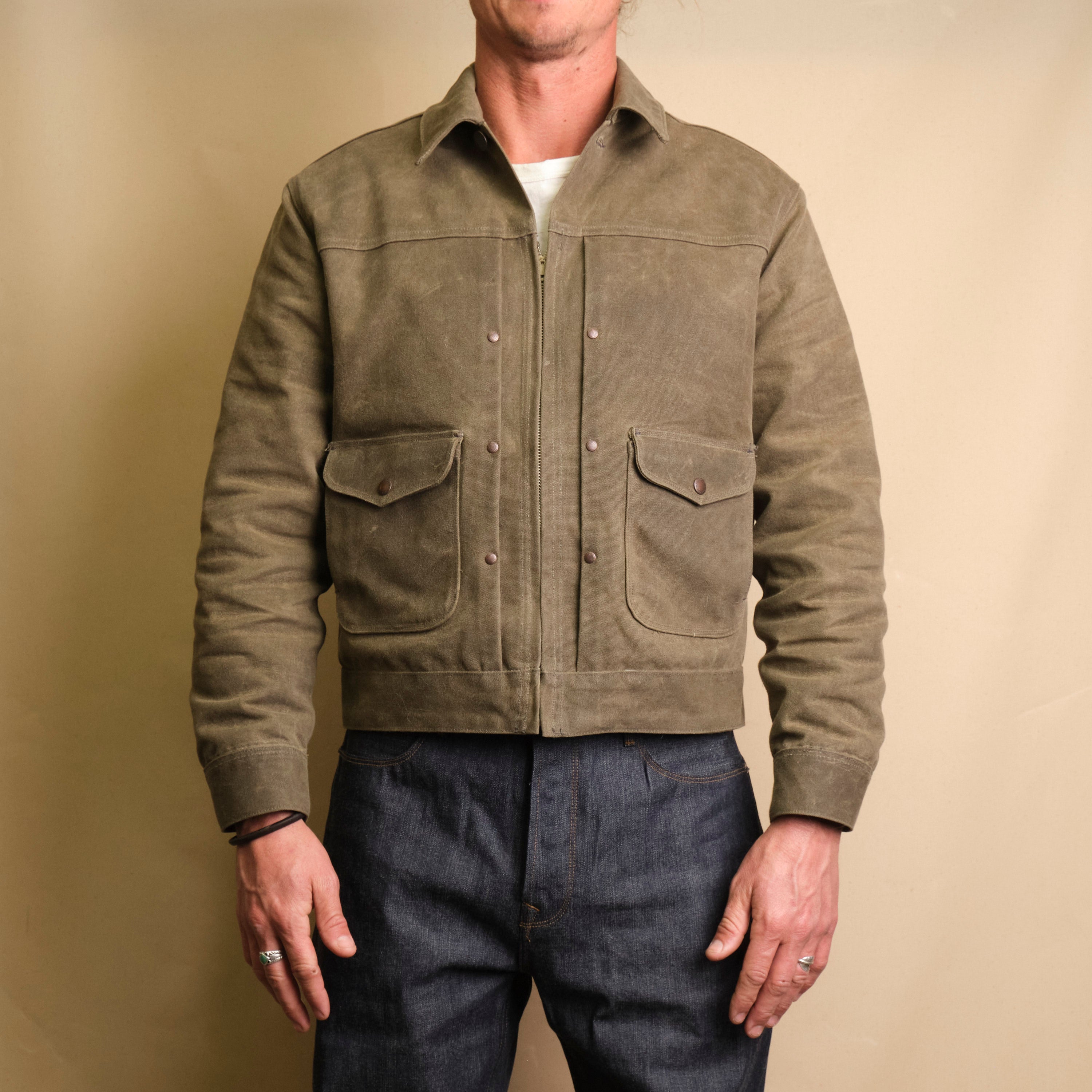 Faro Jacket Tobacco Heavy Waxed Canvas