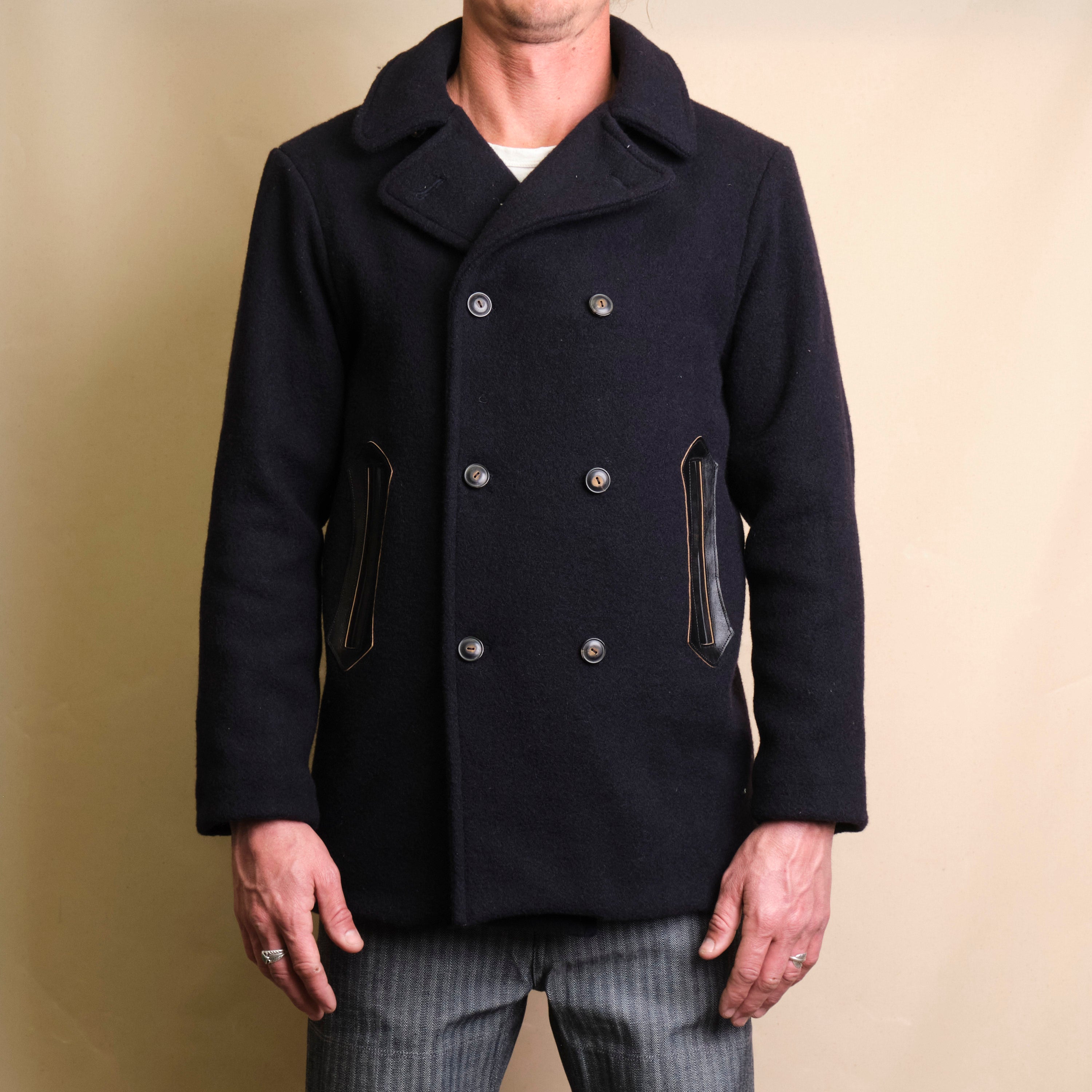 Larson Peacoat Midnight Navy