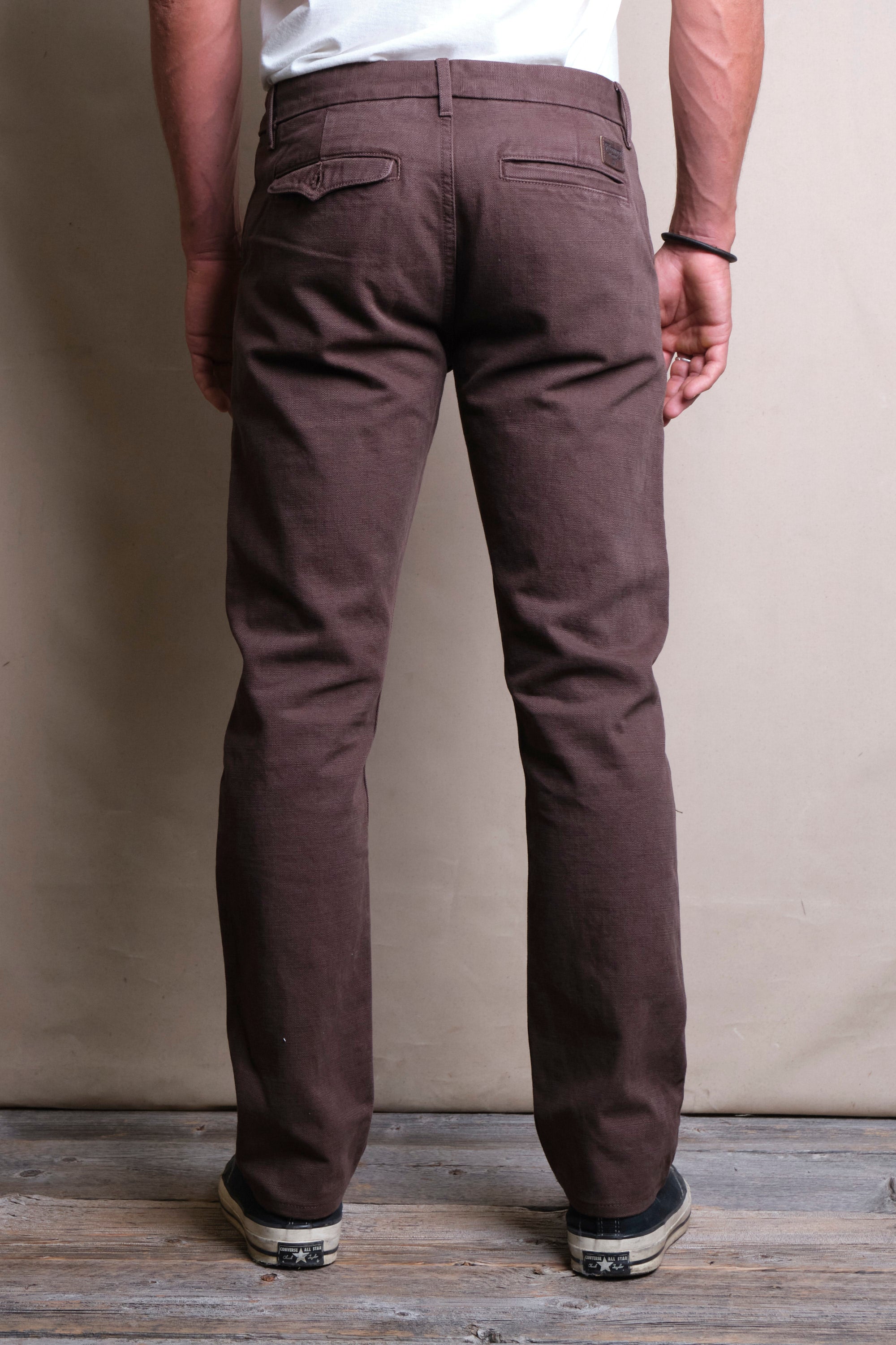 Workers Chino Slim Fit  14 Ounce Slub Bark