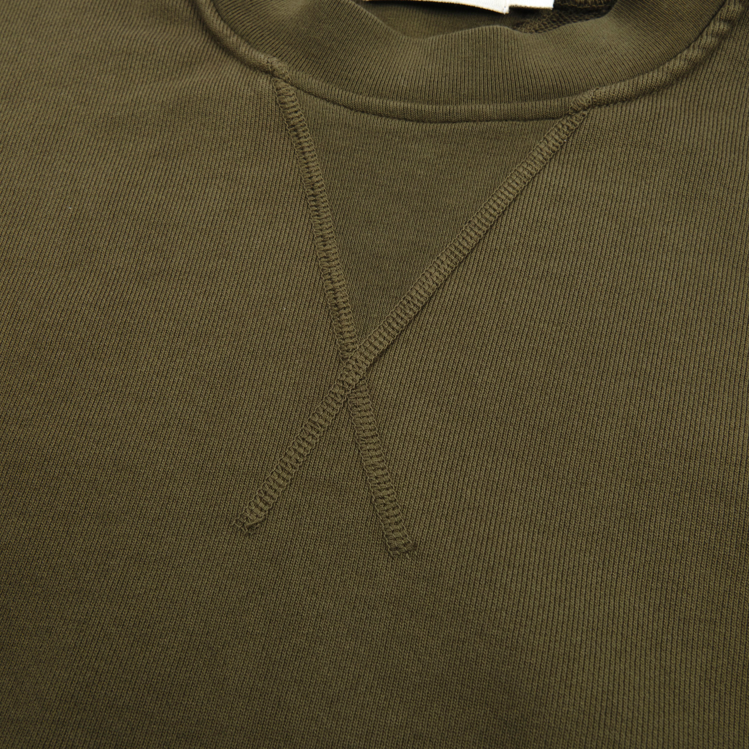 DECK SWEATSHIRT <span>OLIVE</span>