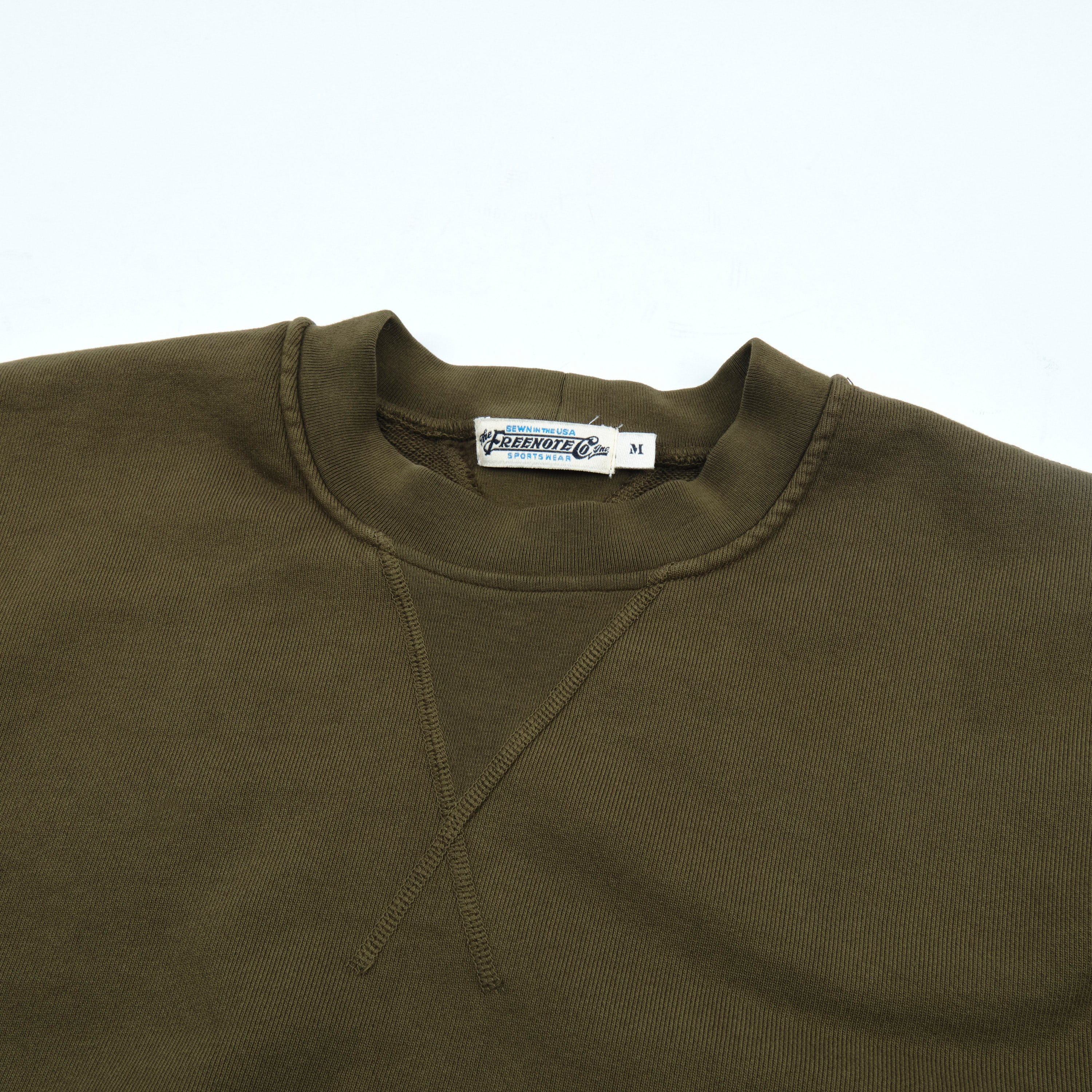 DECK SWEATSHIRT <span>OLIVE</span>