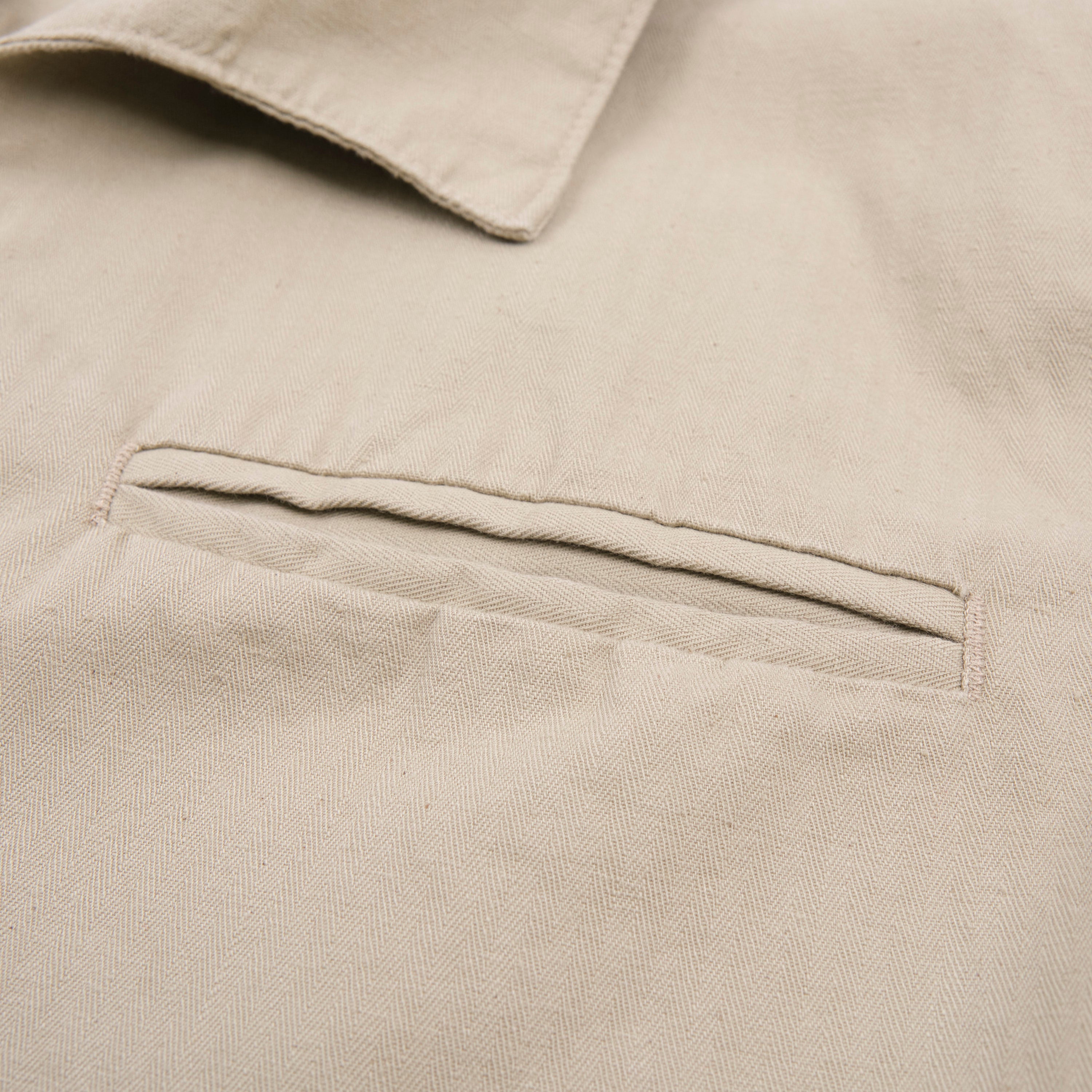 Cayucos Tan Herringbone