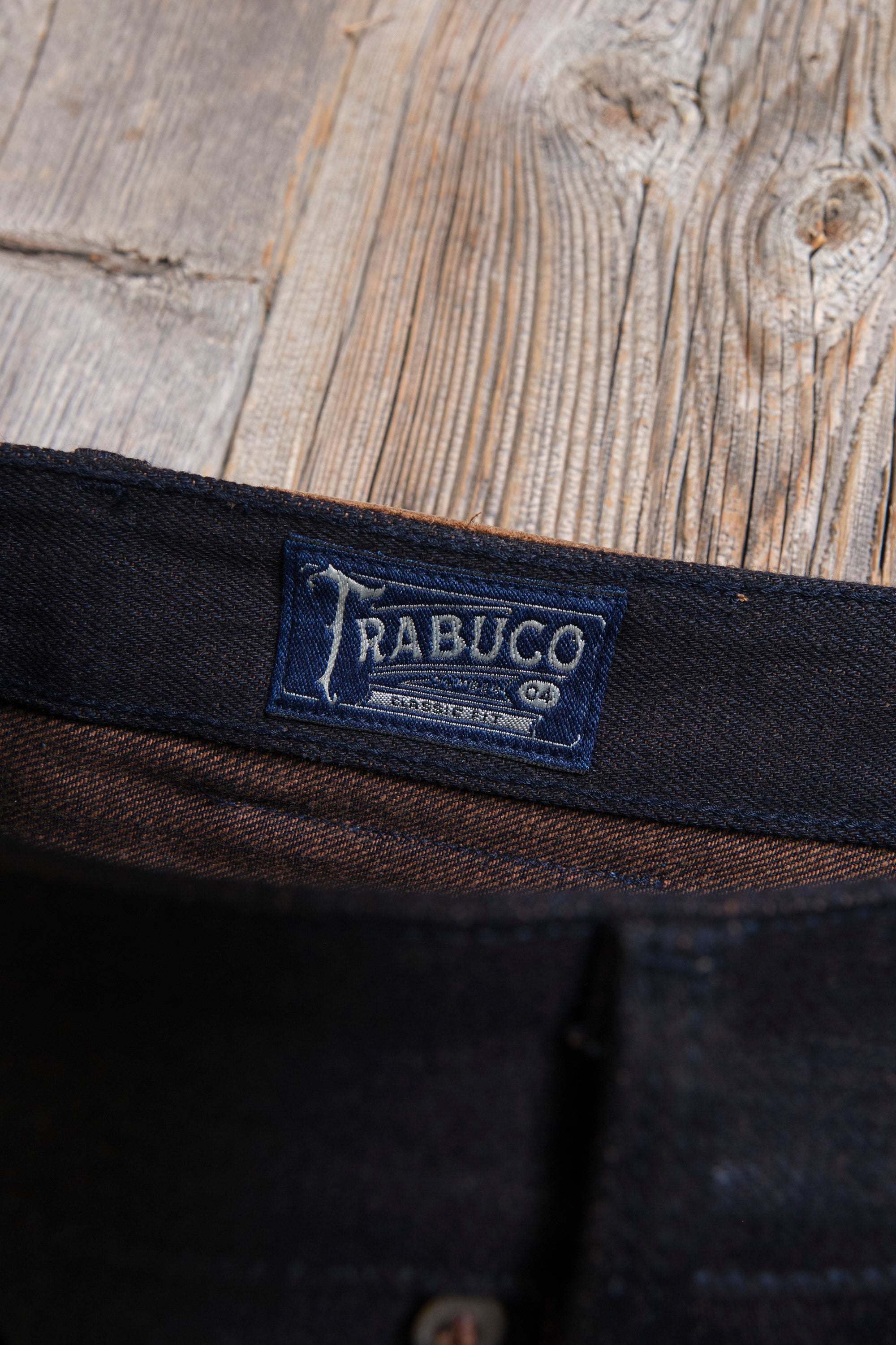 Trabuco Classic Straight 16 Ounce Indigo Brown Denim