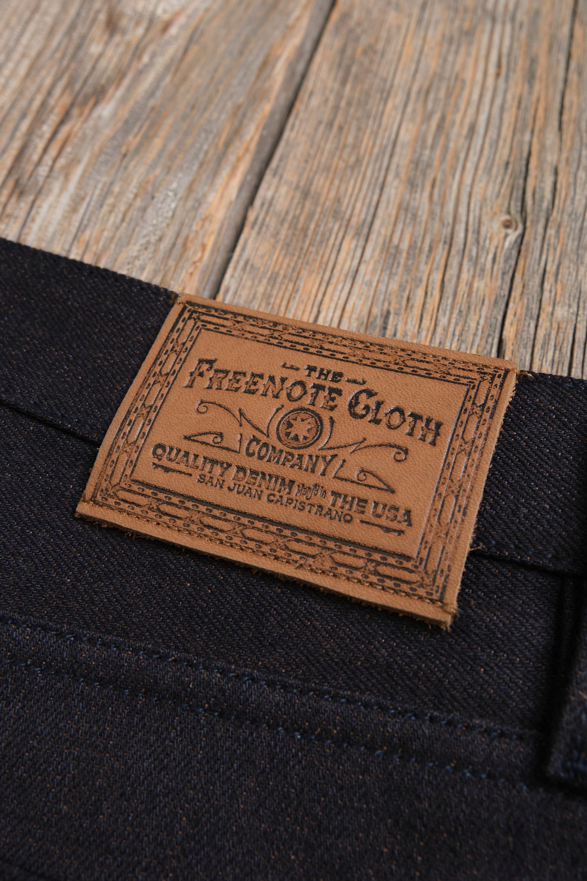 Trabuco Classic Straight 16 Ounce Indigo Brown Denim