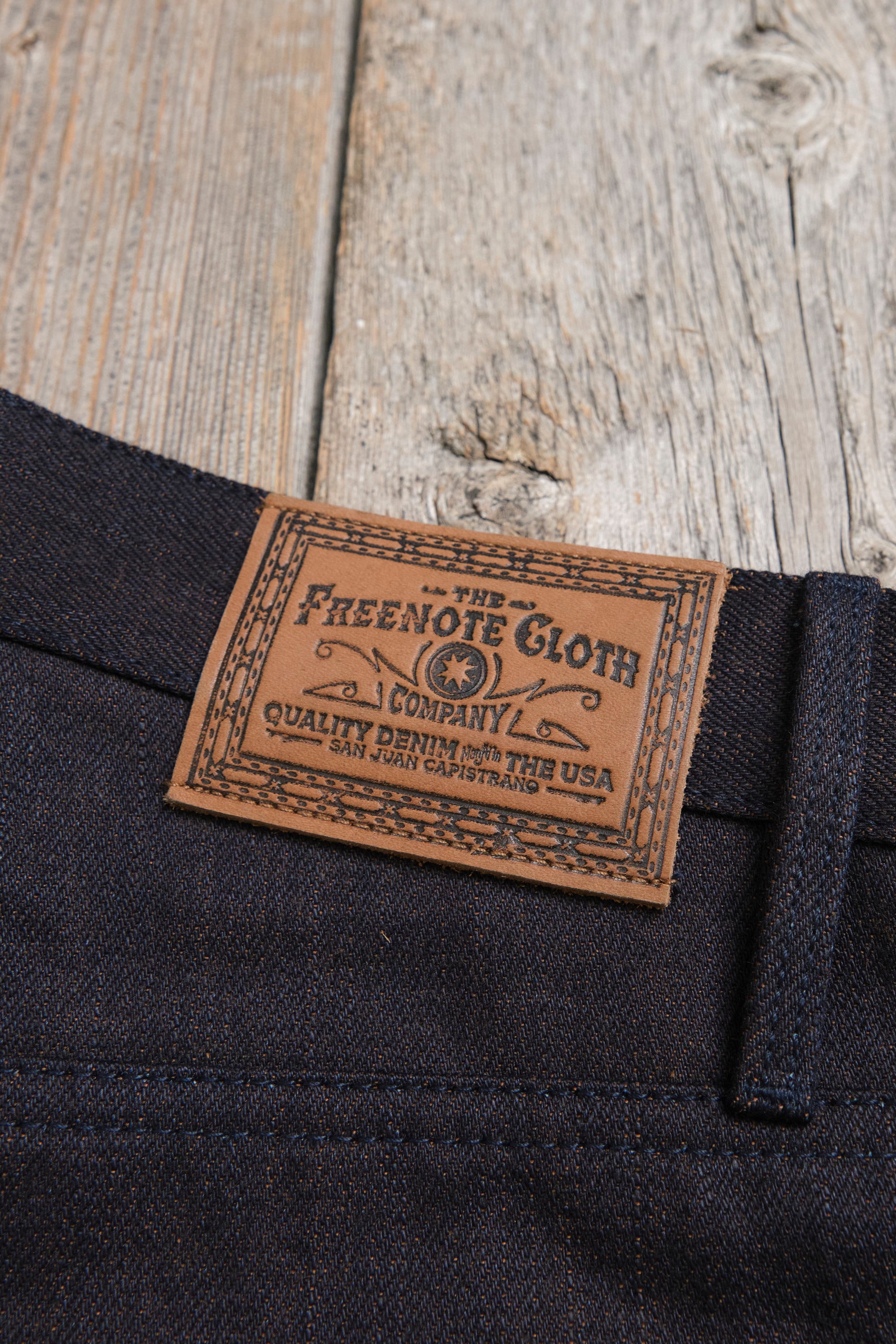 Modesto 16 ounce Indigo Brown Denim