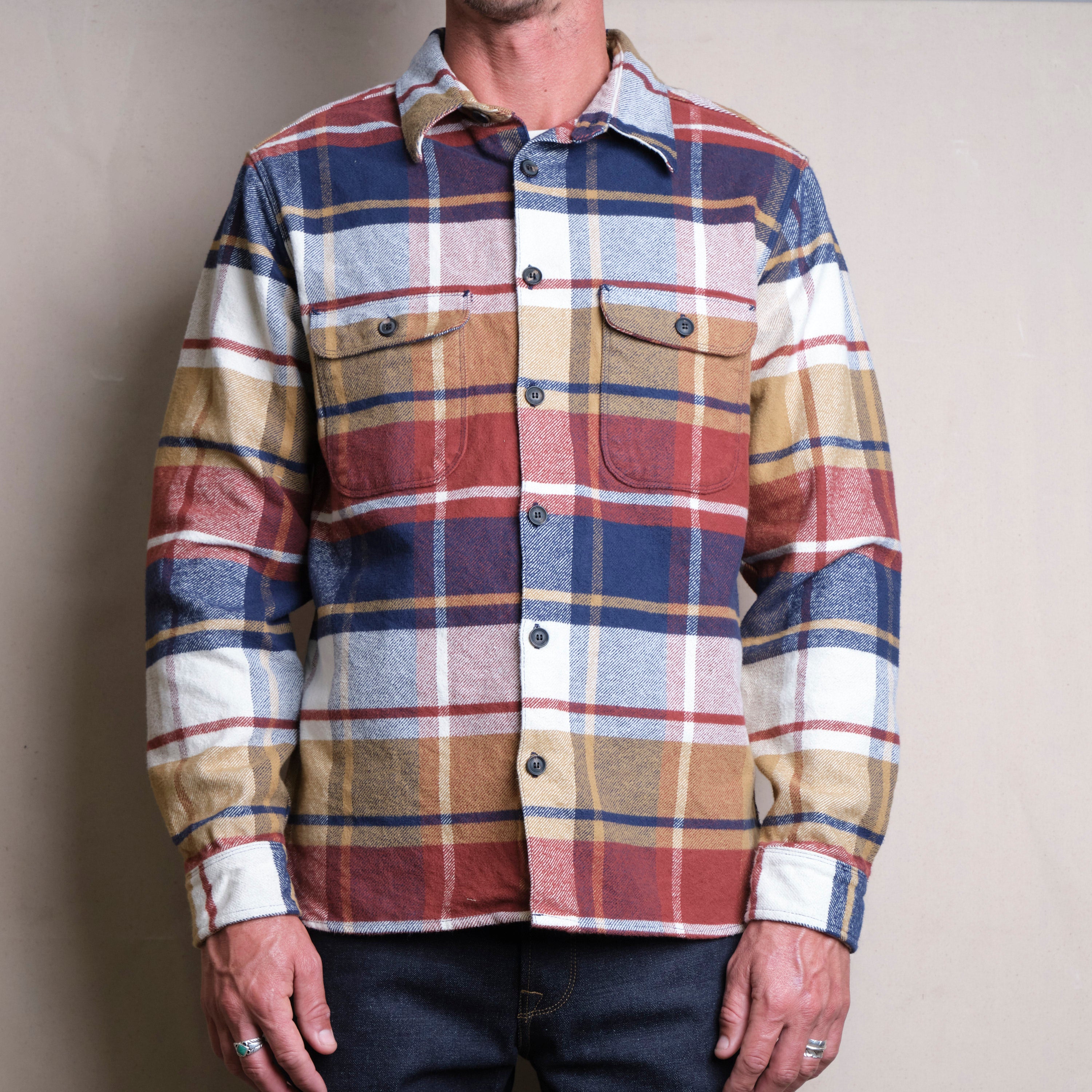 Benson Gold Plaid