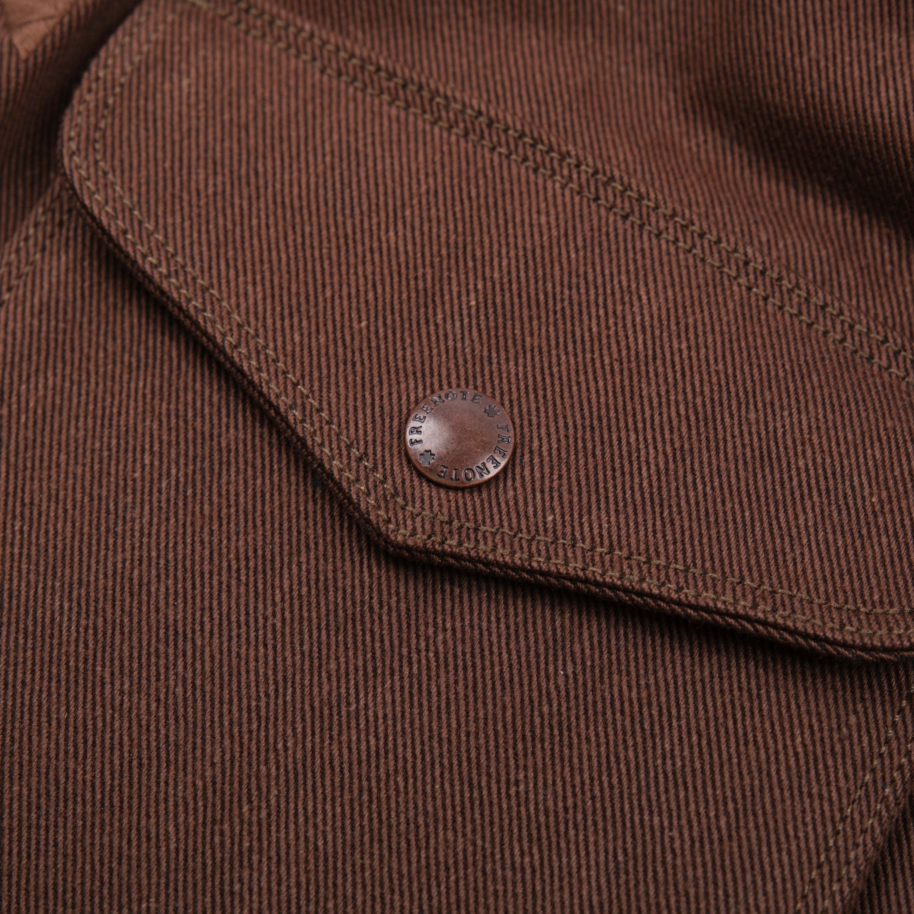 Faro Jacket Brown Denim