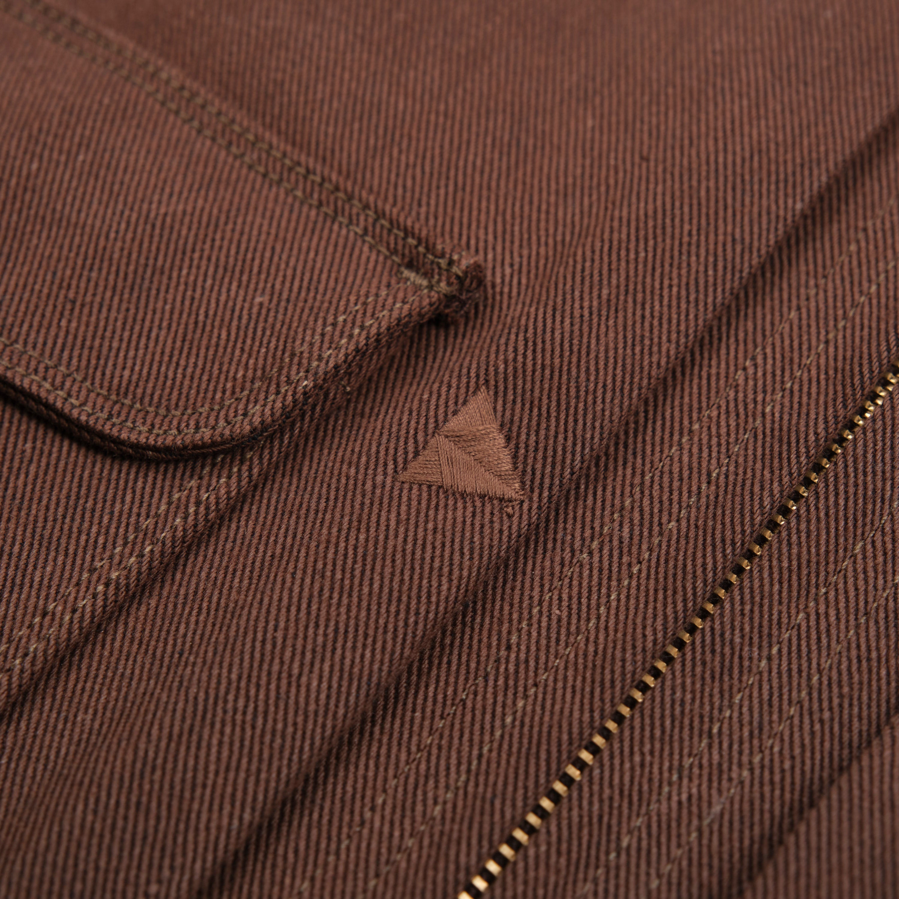 Faro Jacket Brown Denim