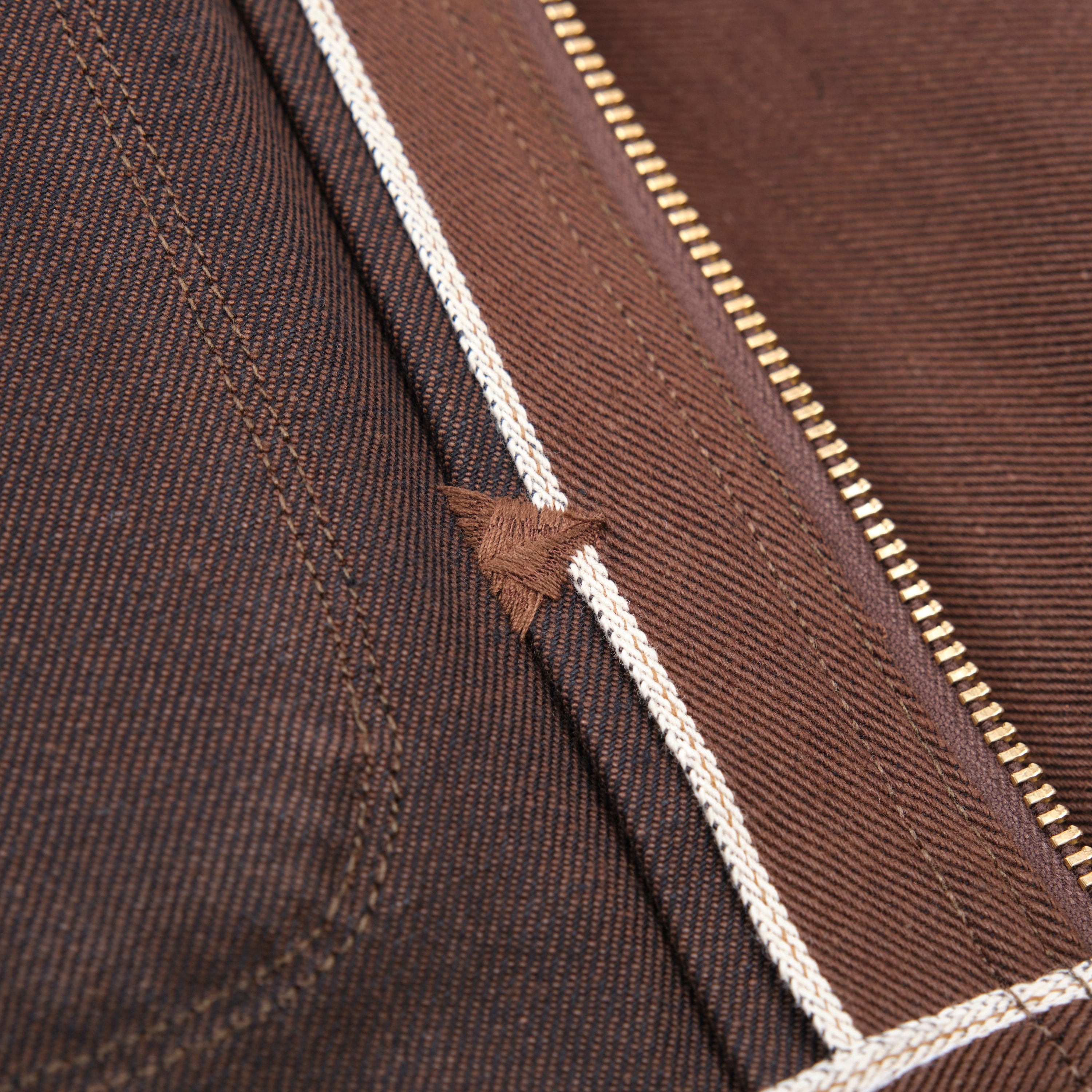 Faro Jacket Brown Denim