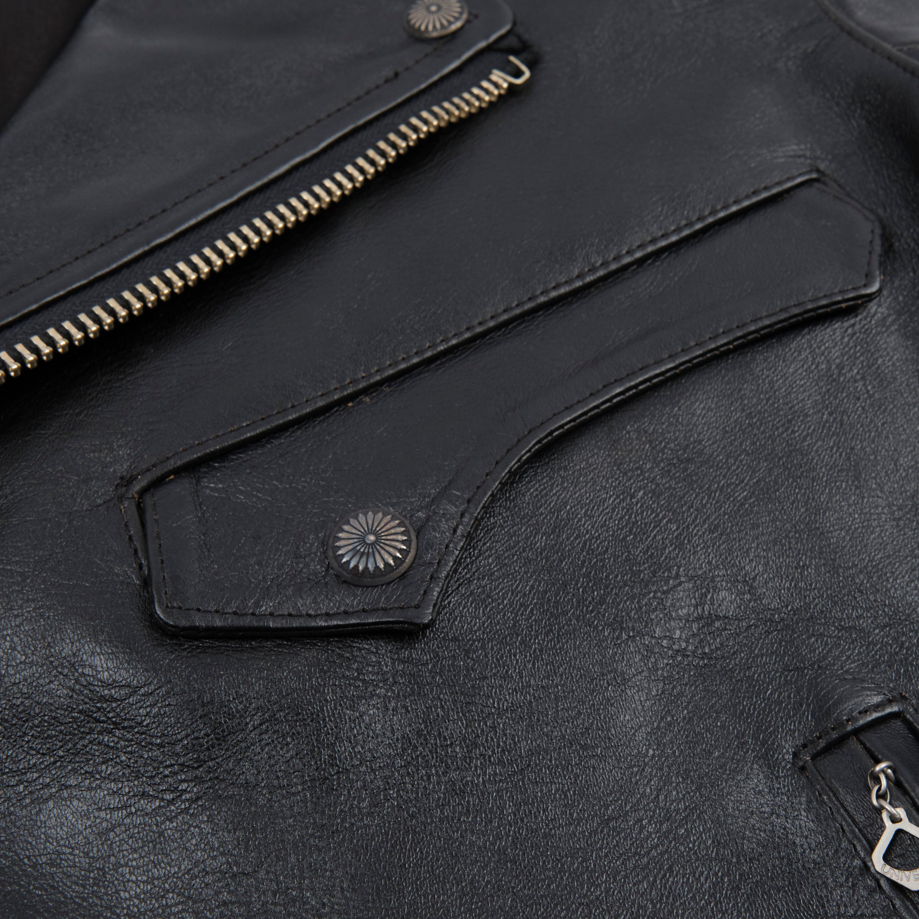 Mooch Moto Jacket Maryam Tannery Black Magic Horsehide