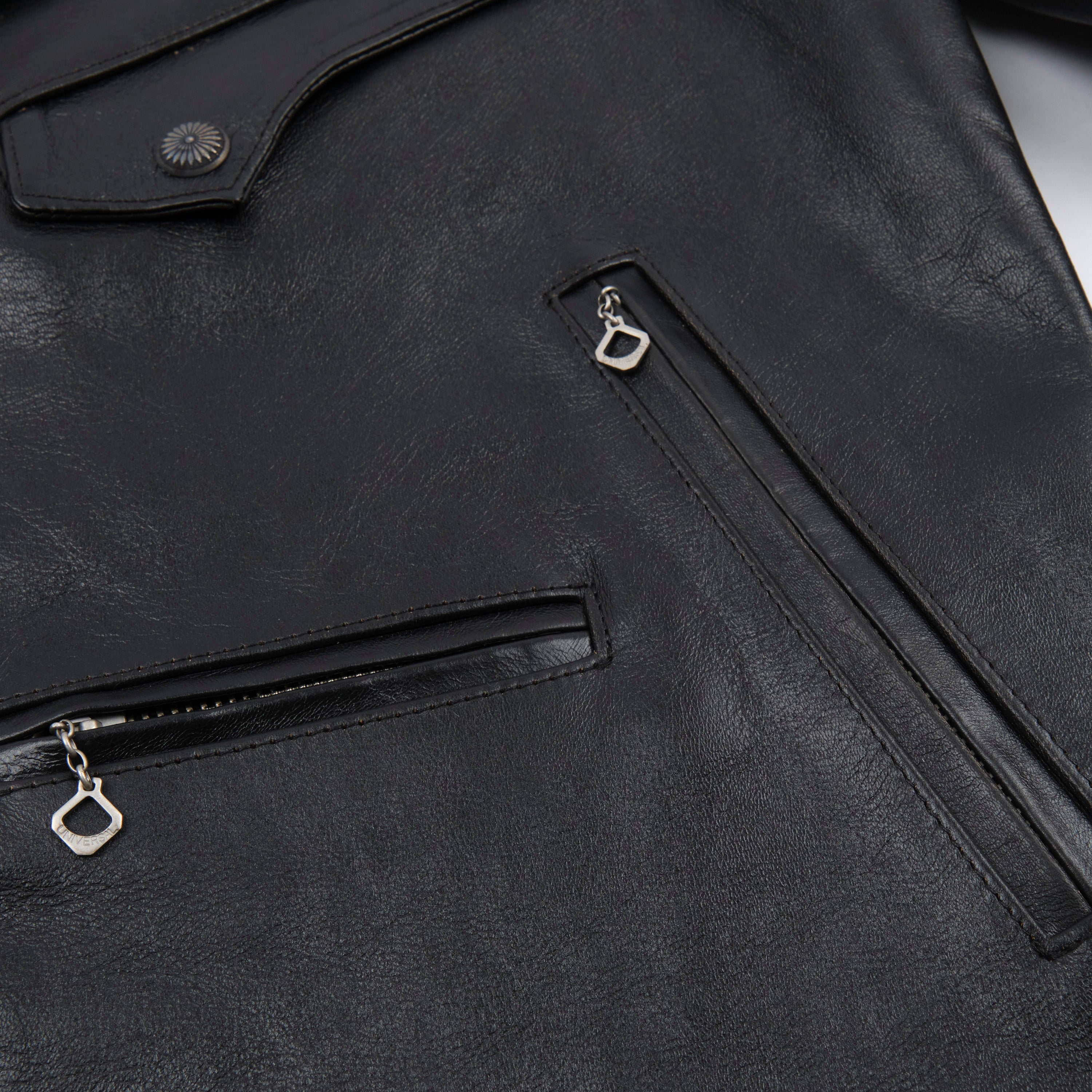 Mooch Moto Jacket Maryam Tannery Black Magic Horsehide