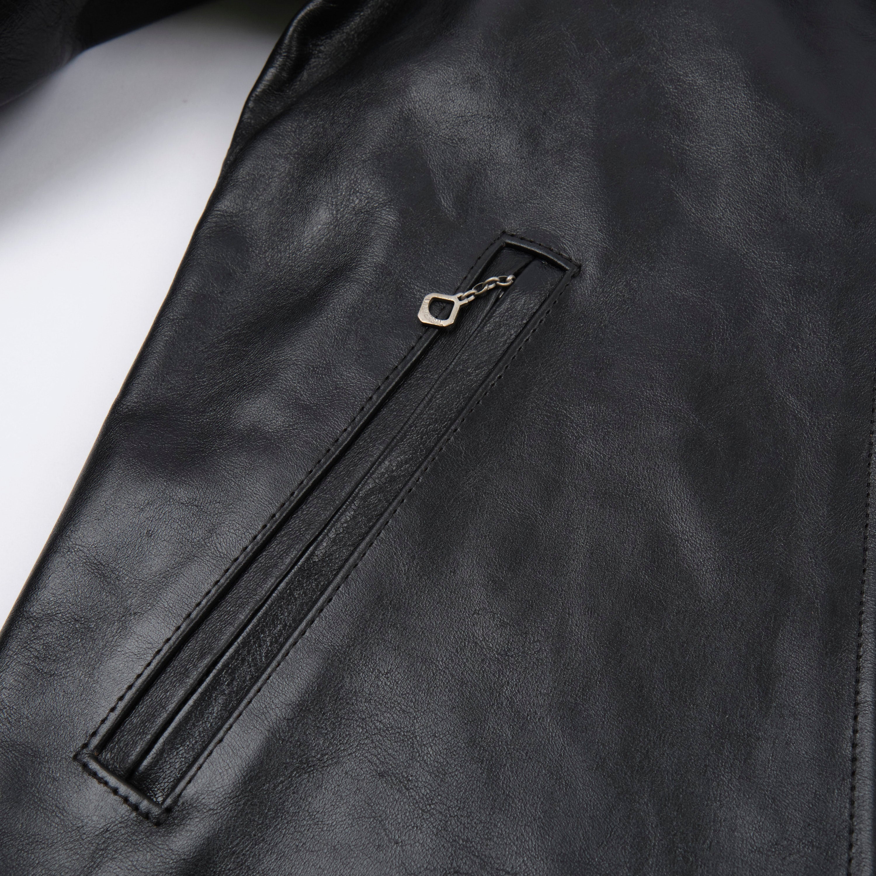 Mooch Moto Jacket Maryam Tannery Black Magic Horsehide