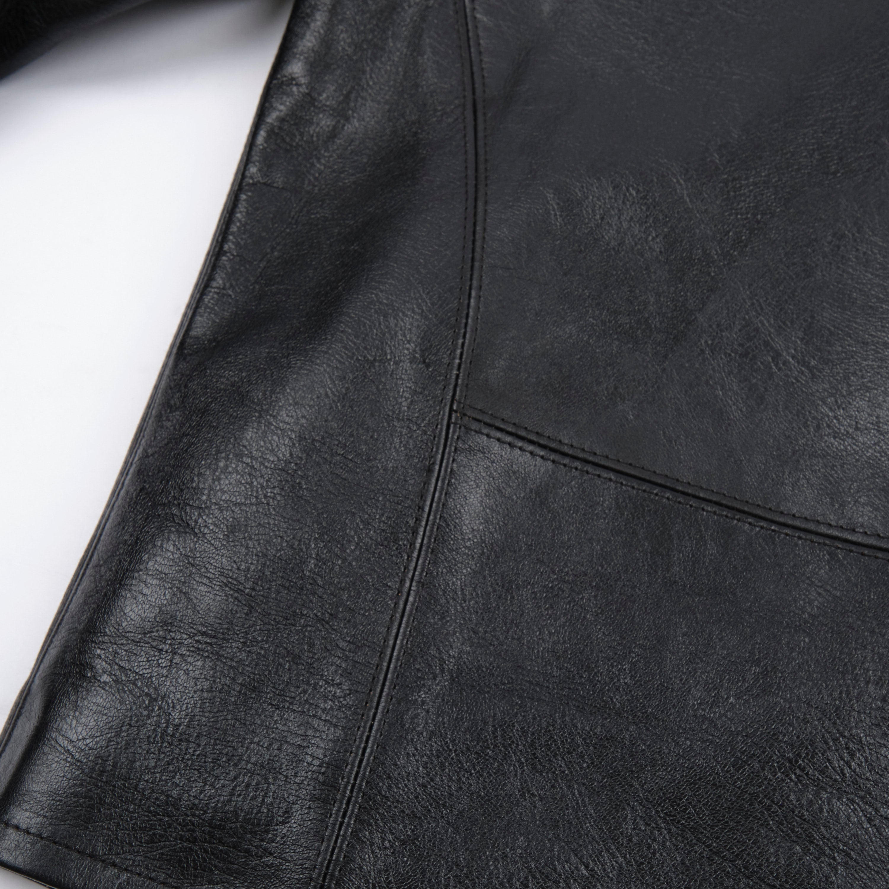 Mooch Moto Jacket Maryam Tannery Black Magic Horsehide