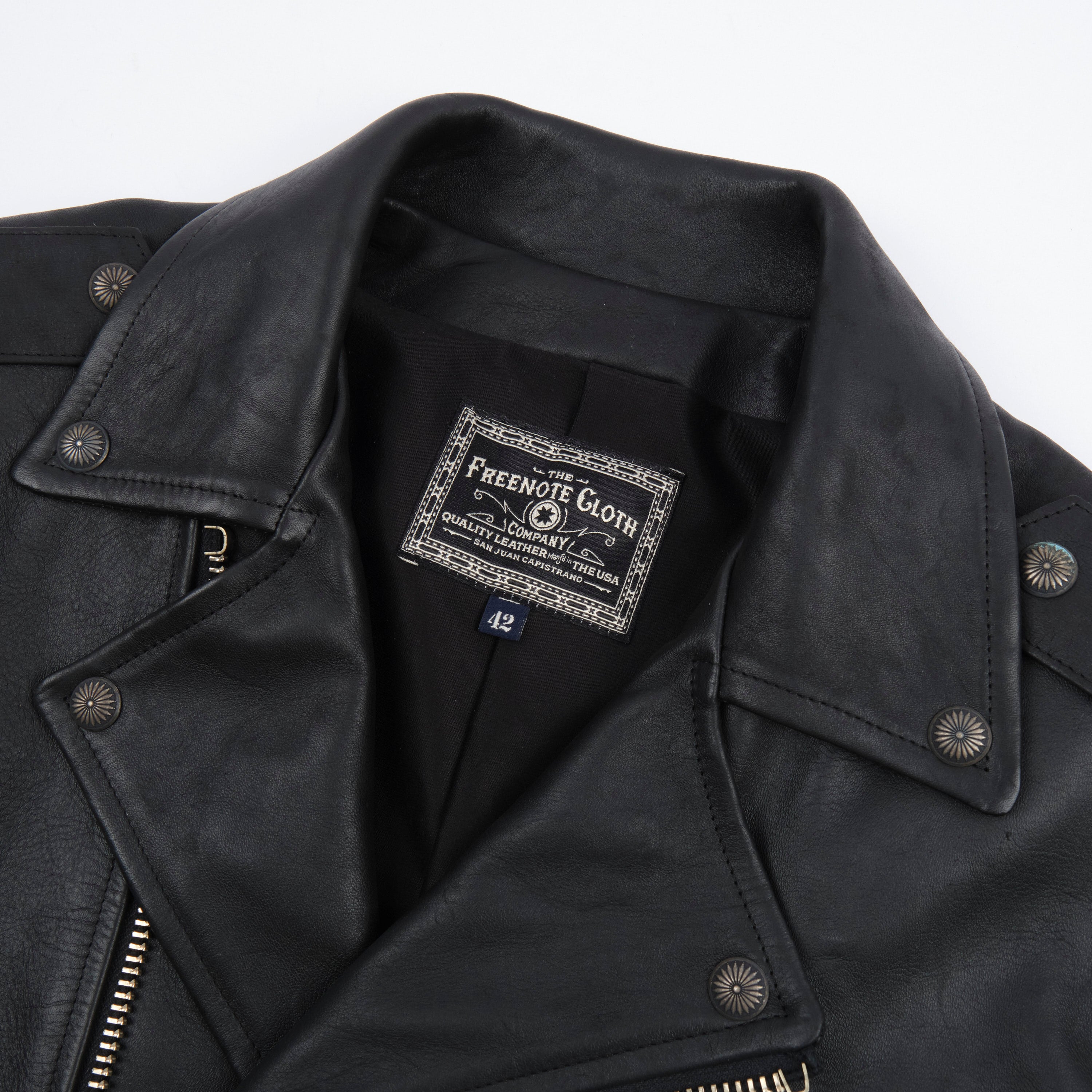 Mooch Moto Jacket Black Horsehide