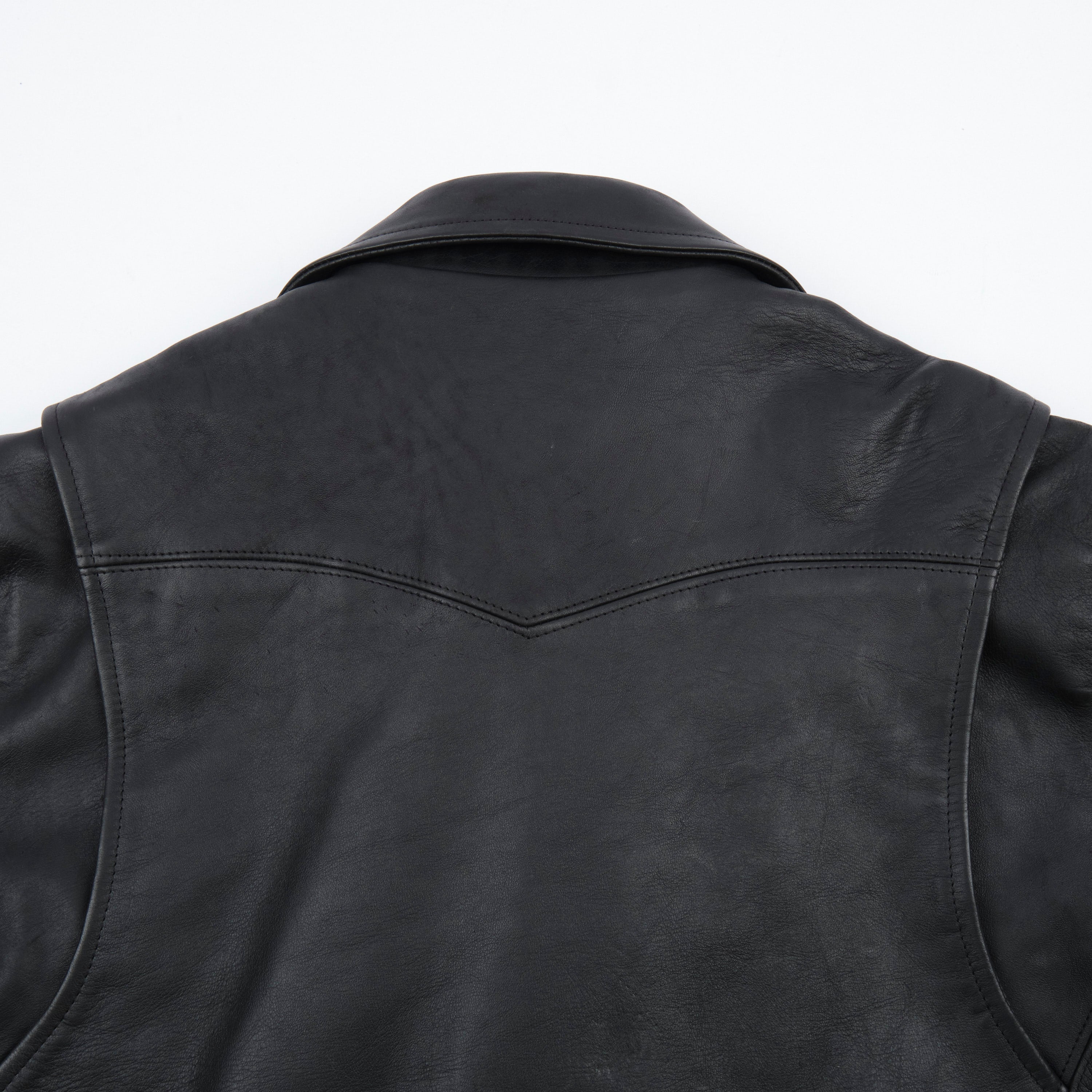 Mooch Moto Jacket Black Horsehide