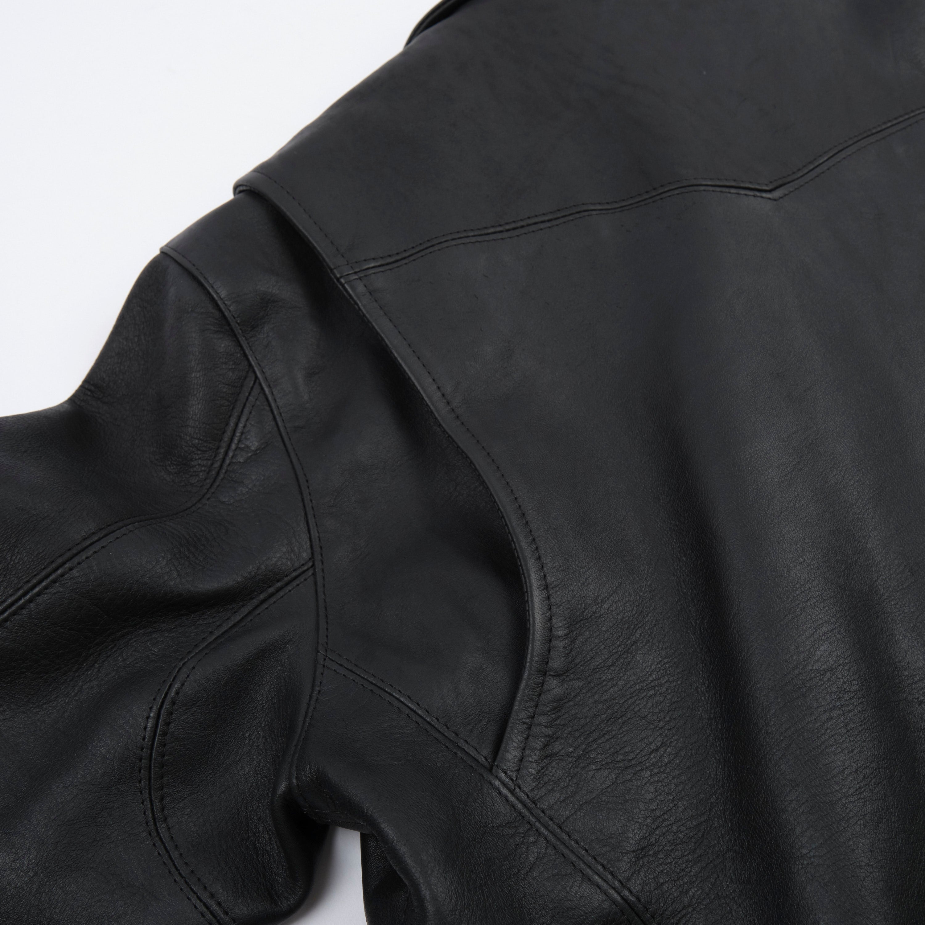 Mooch Moto Jacket Black Horsehide