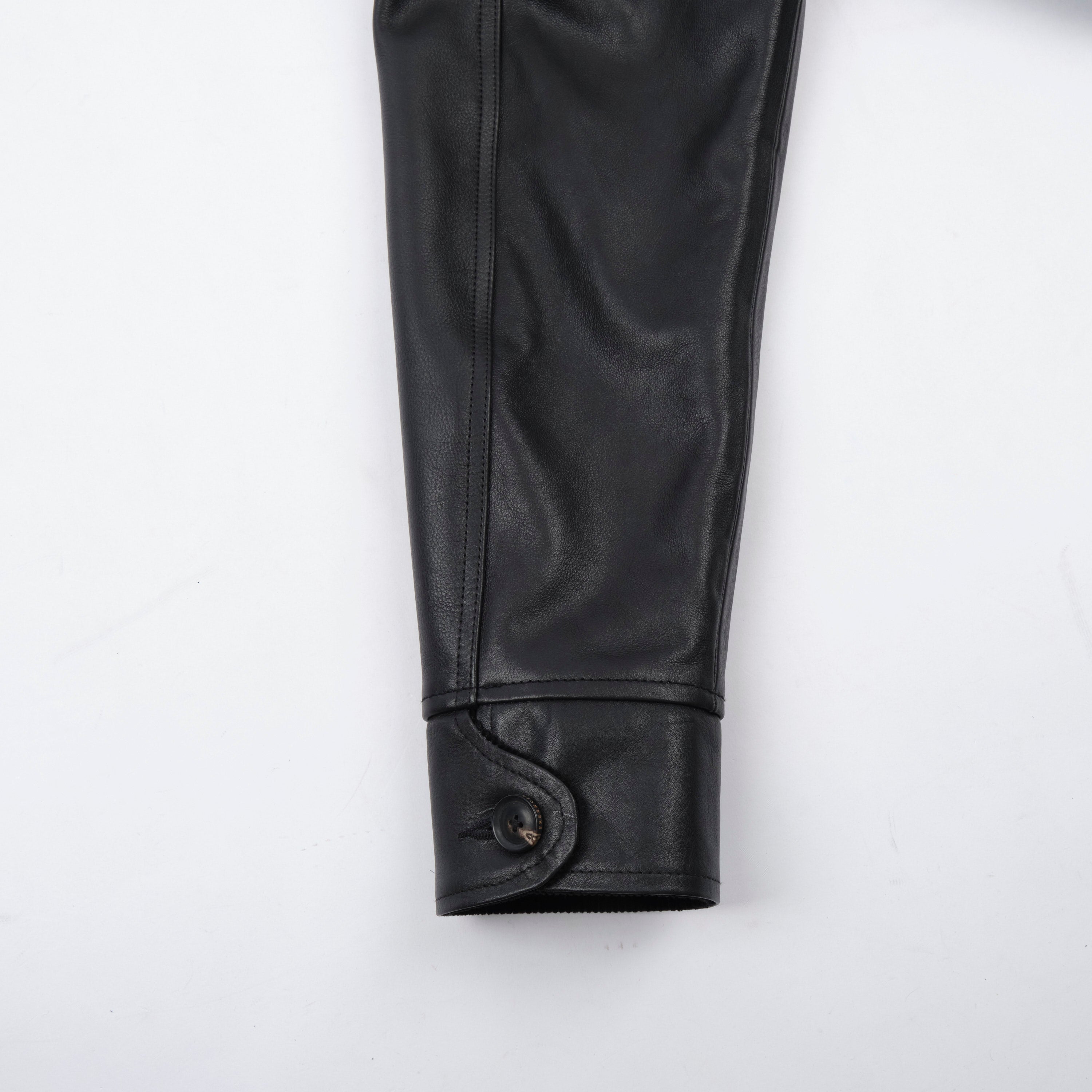 Alcorn Leather Black Cowhide