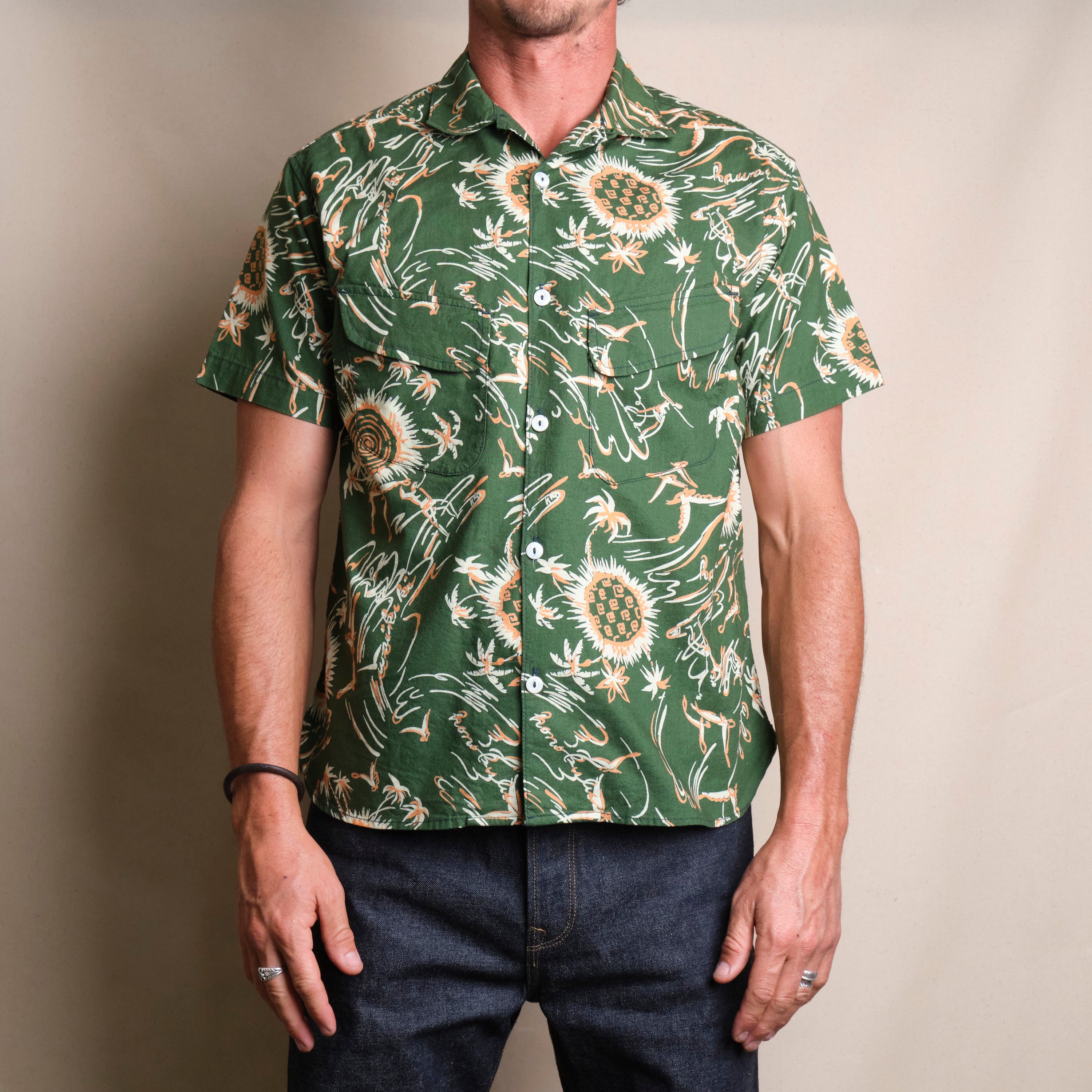 Dean Double Pocket Aloha Olive
