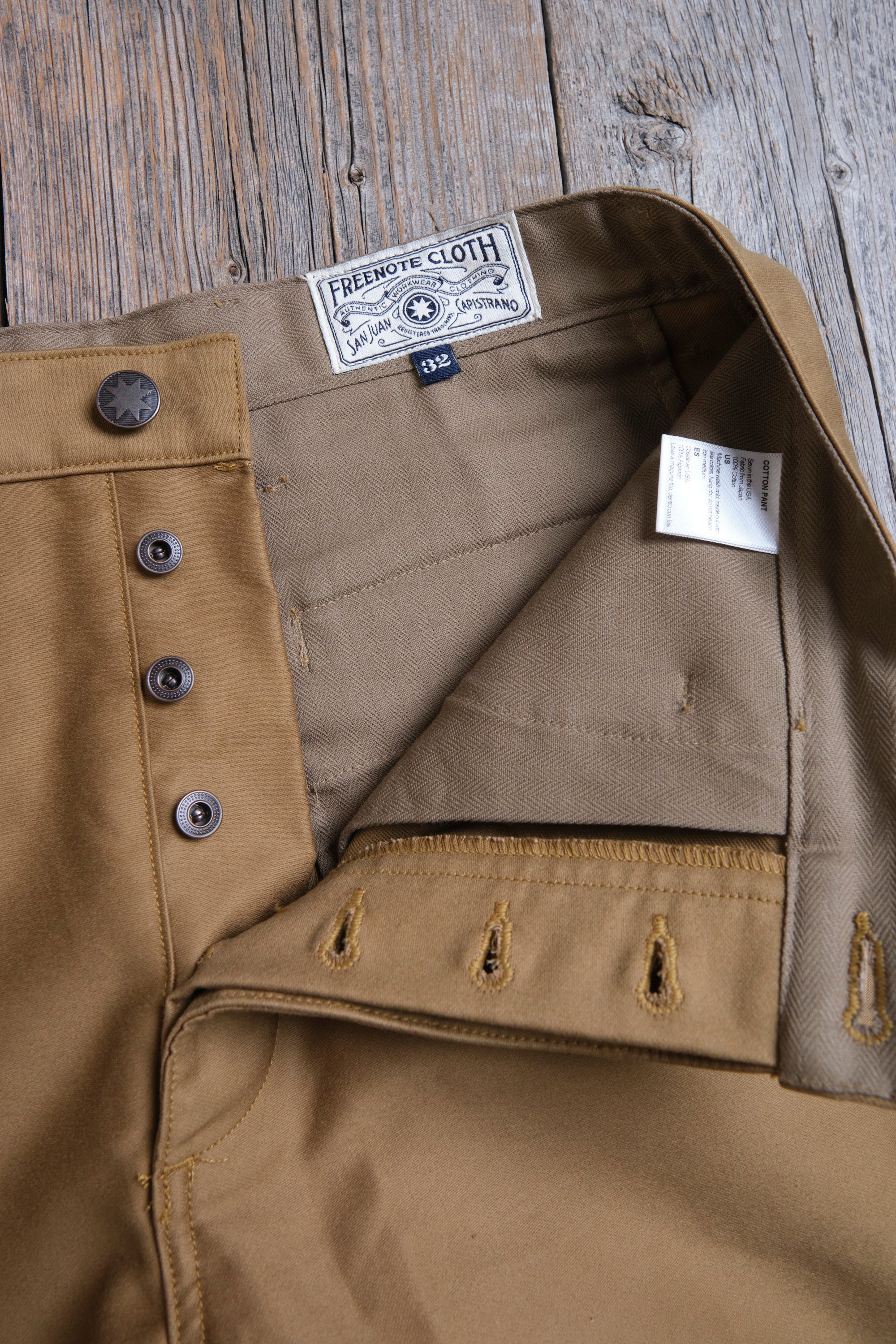 Benton Pant Khaki