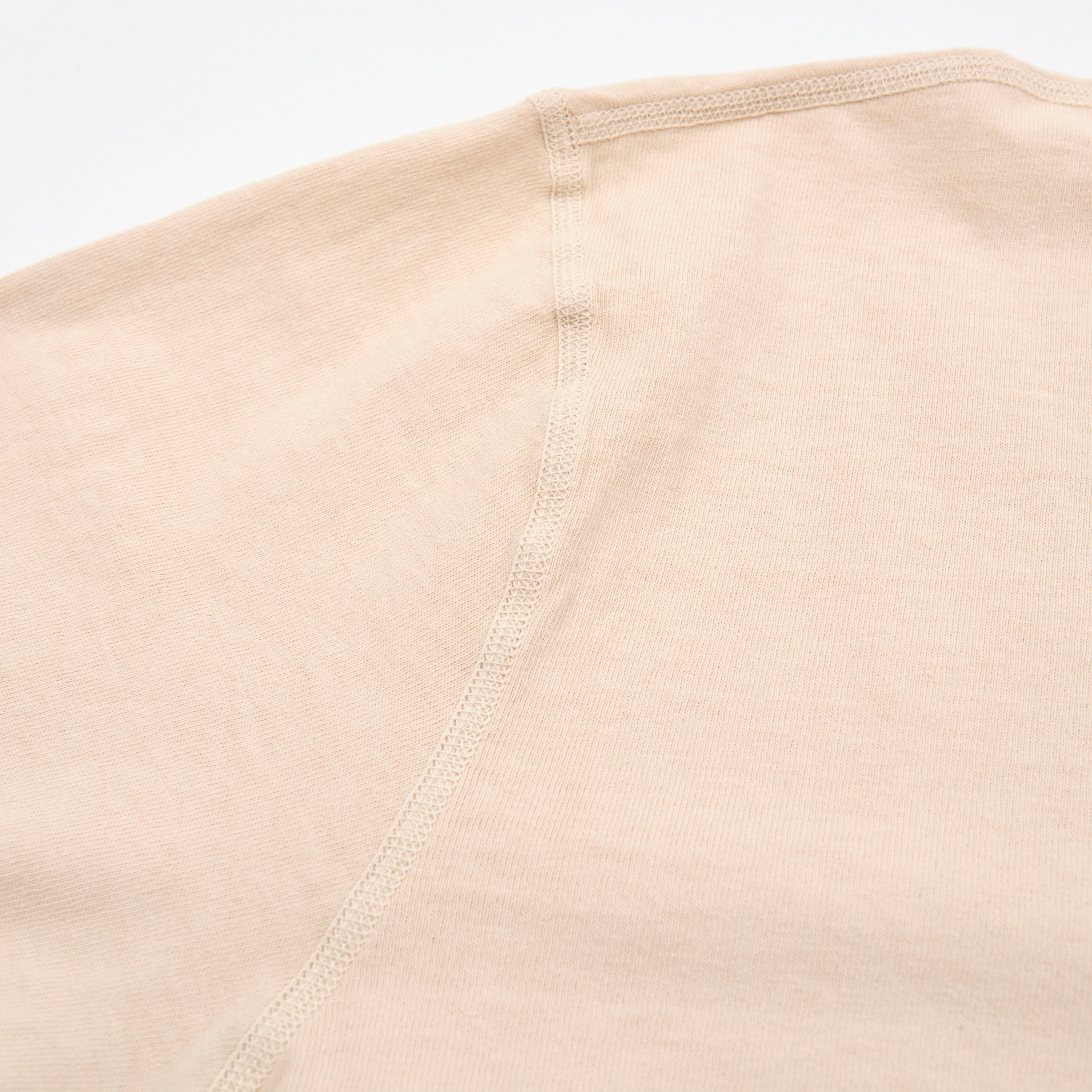 9 Ounce Henley L/S Cream