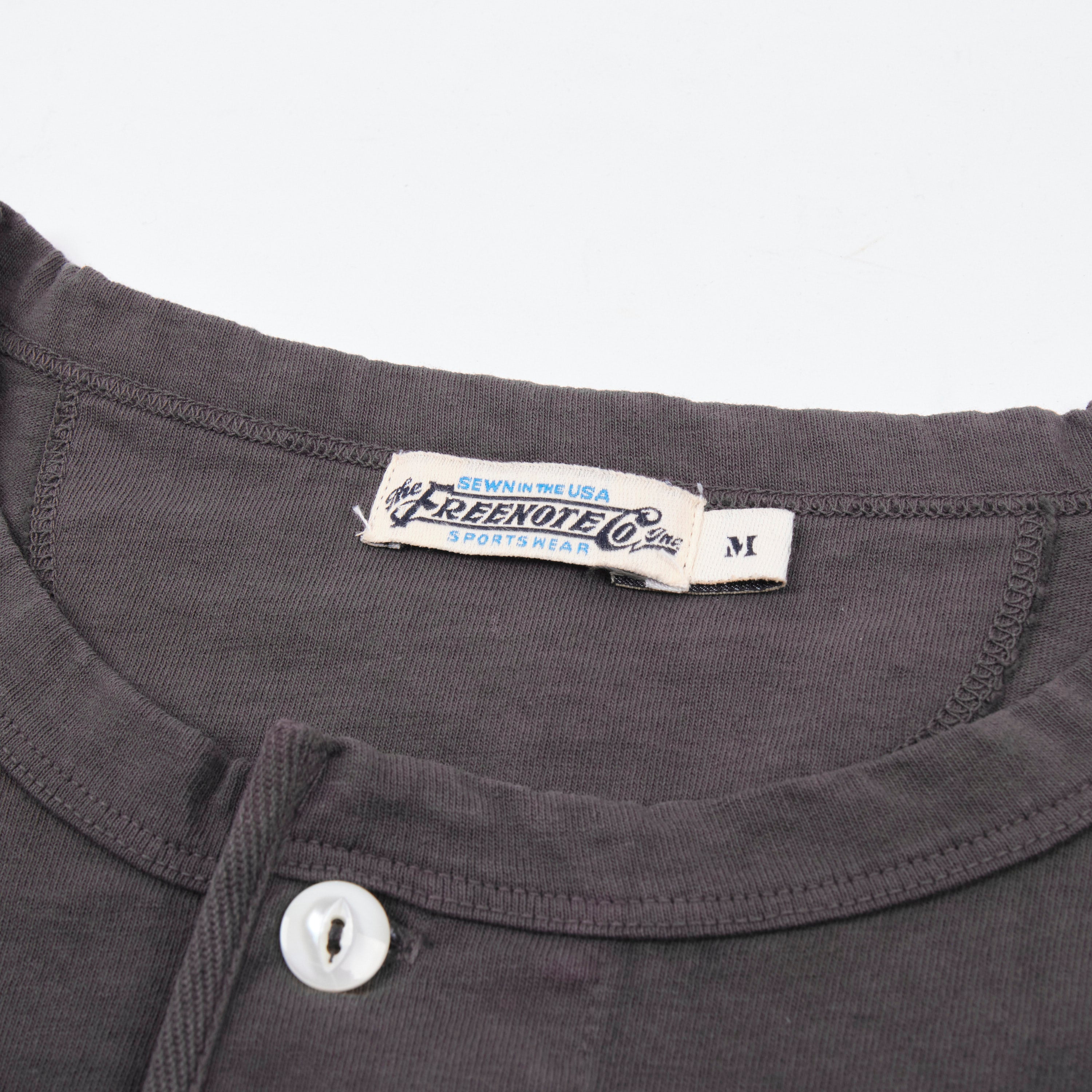 9 Ounce Henley L/S Midnight