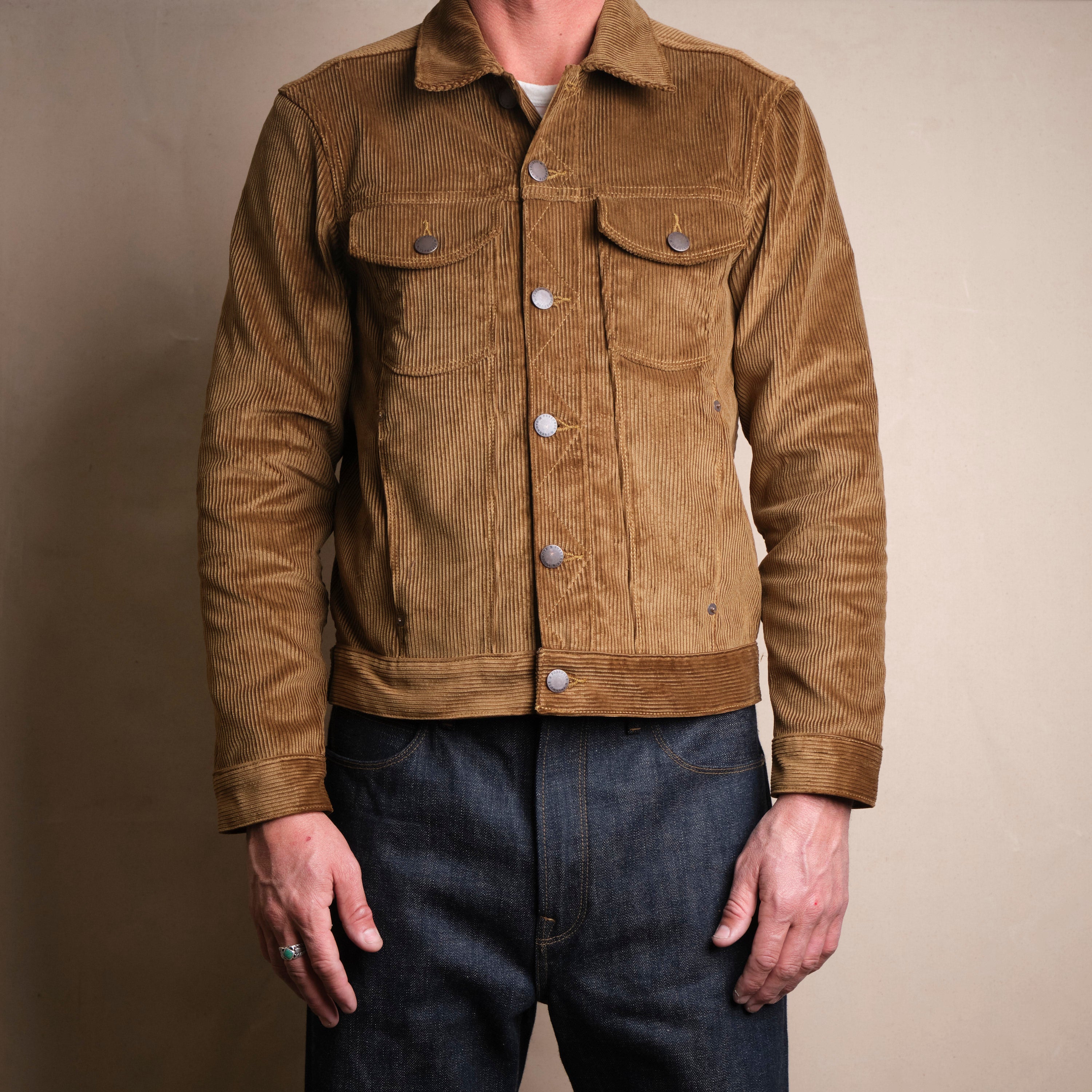 Classic Jacket | Corduroy Gold