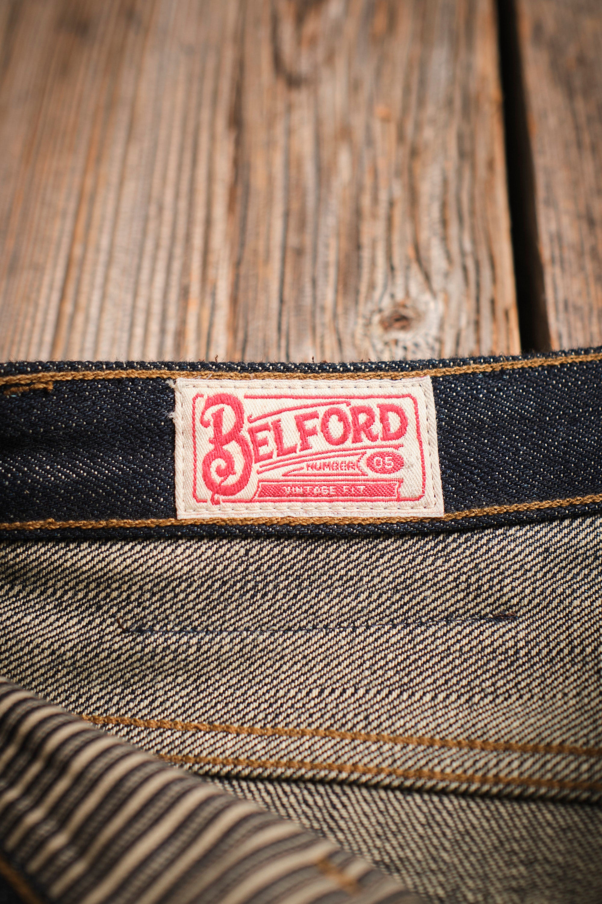 Belford Straight 15 Ounce Indigo Denim