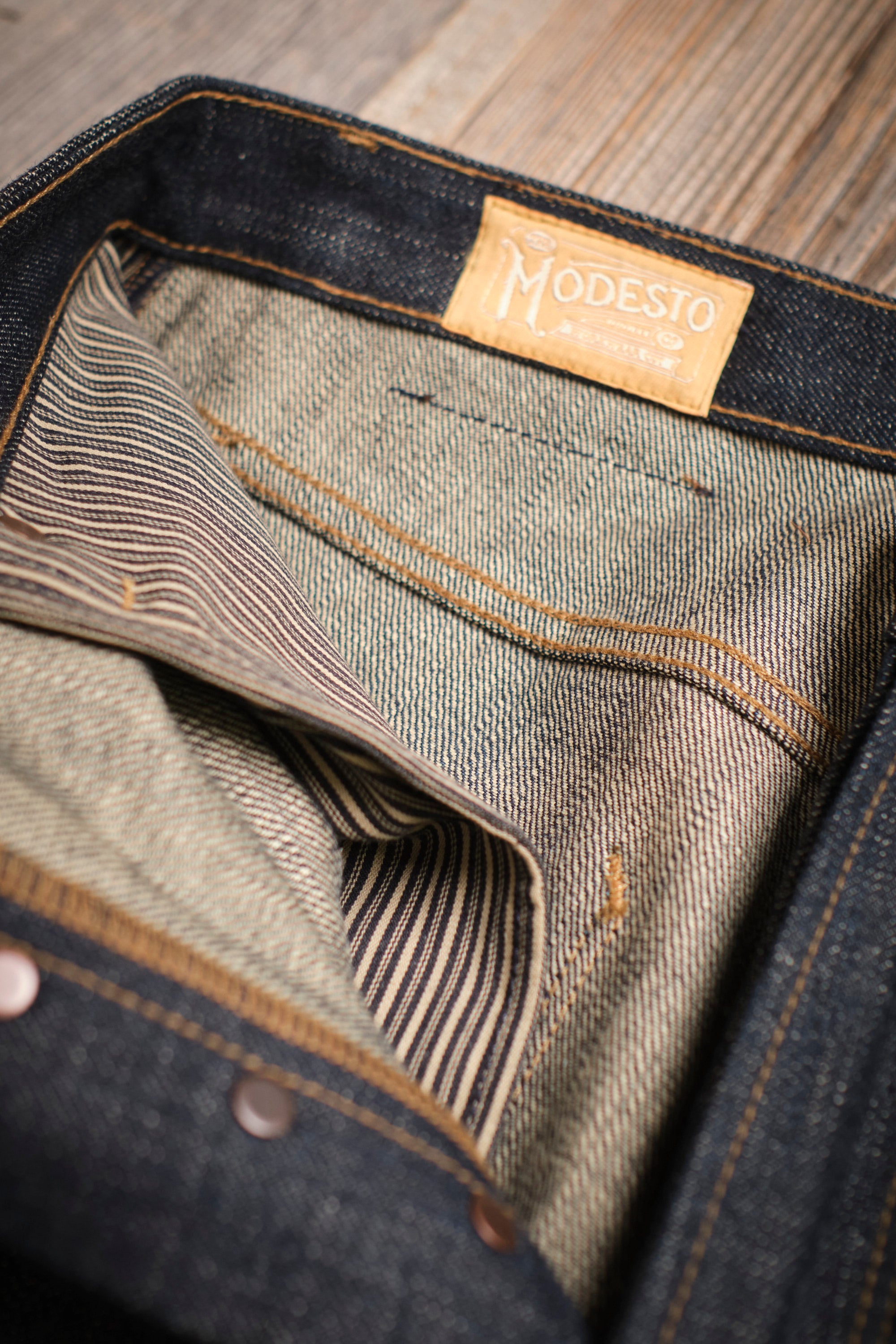 Modesto 15 Ounce Indigo Denim