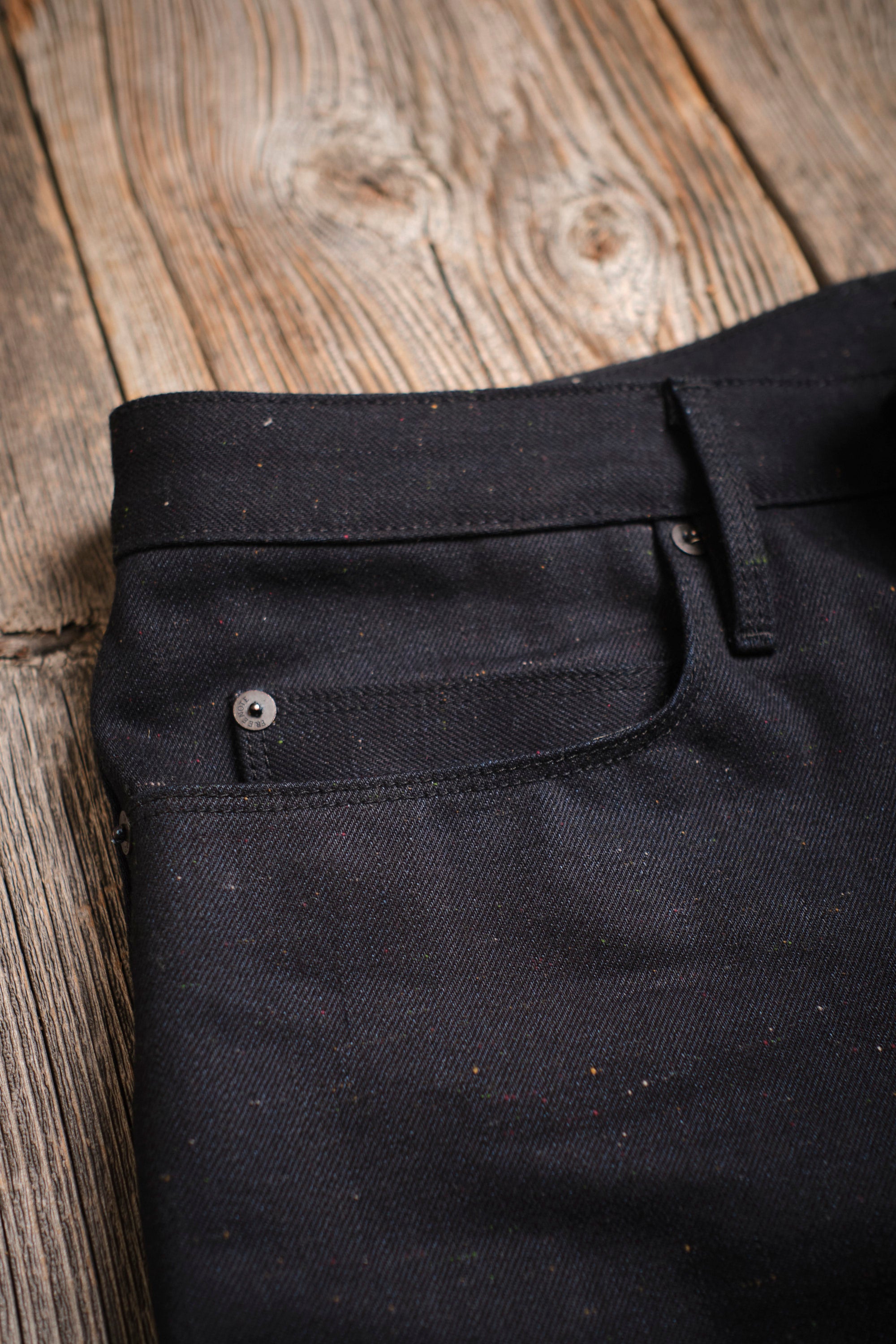 Portola 14 Ounce Raw Fleck Denim