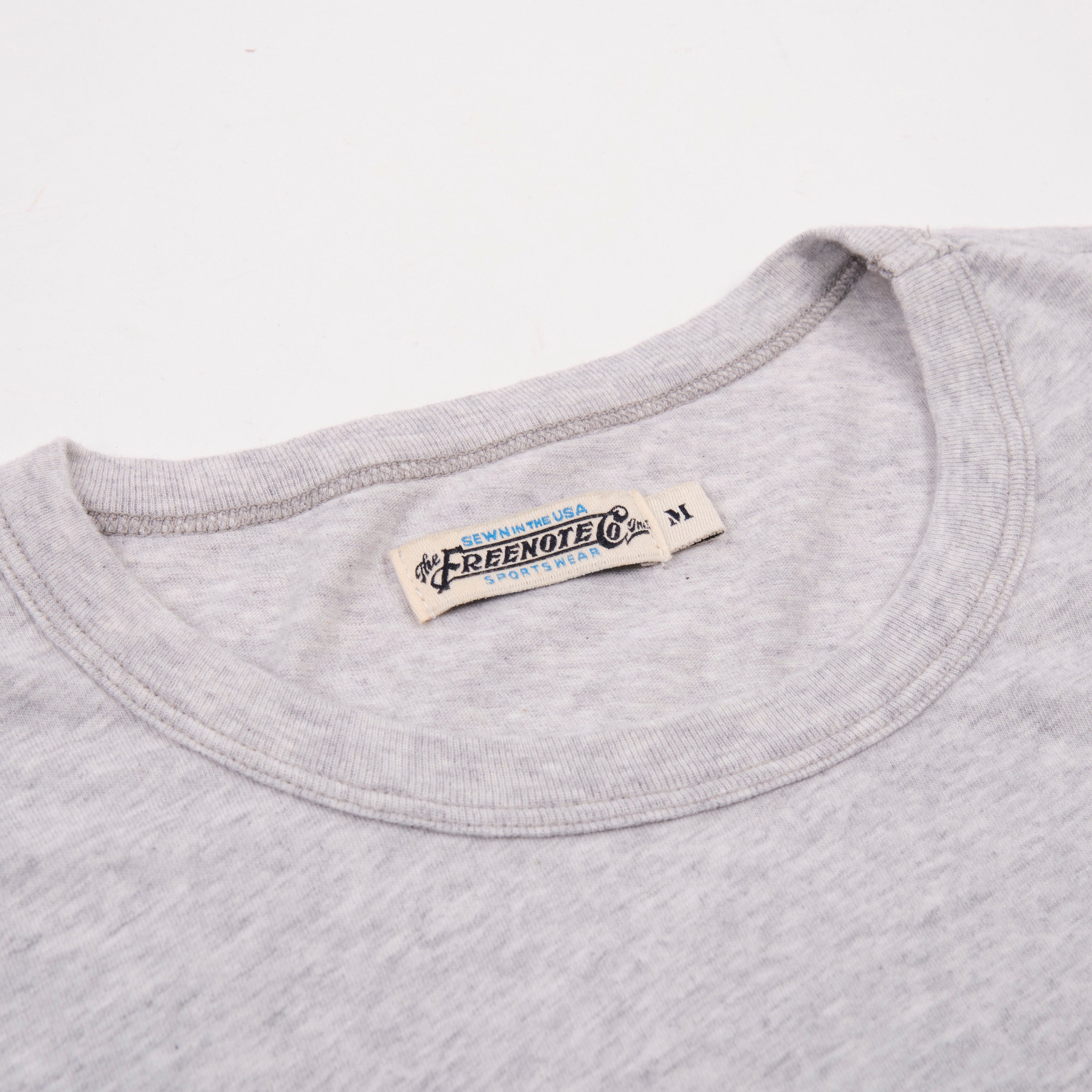 7 Ounce Pocket T-Shirt Heather Grey