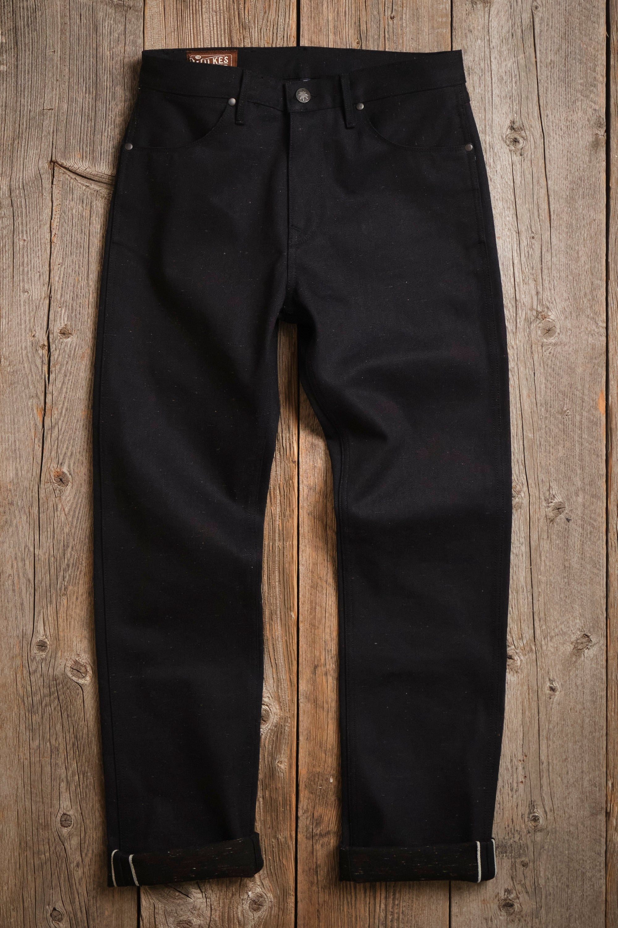 Wilkes Western 14 Ounce Raw Fleck Denim