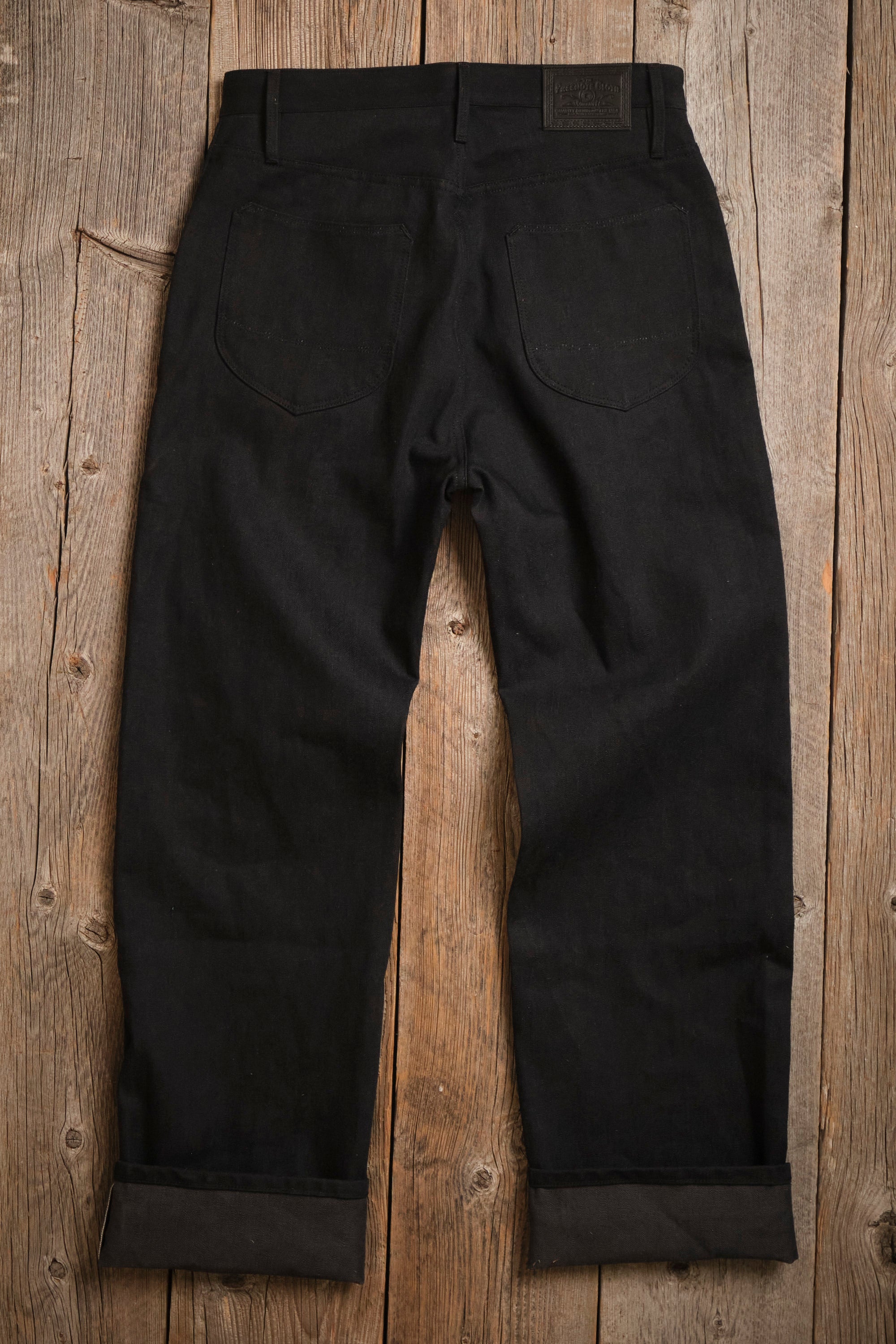 Modesto 14.25 Ounce Black Grey Denim