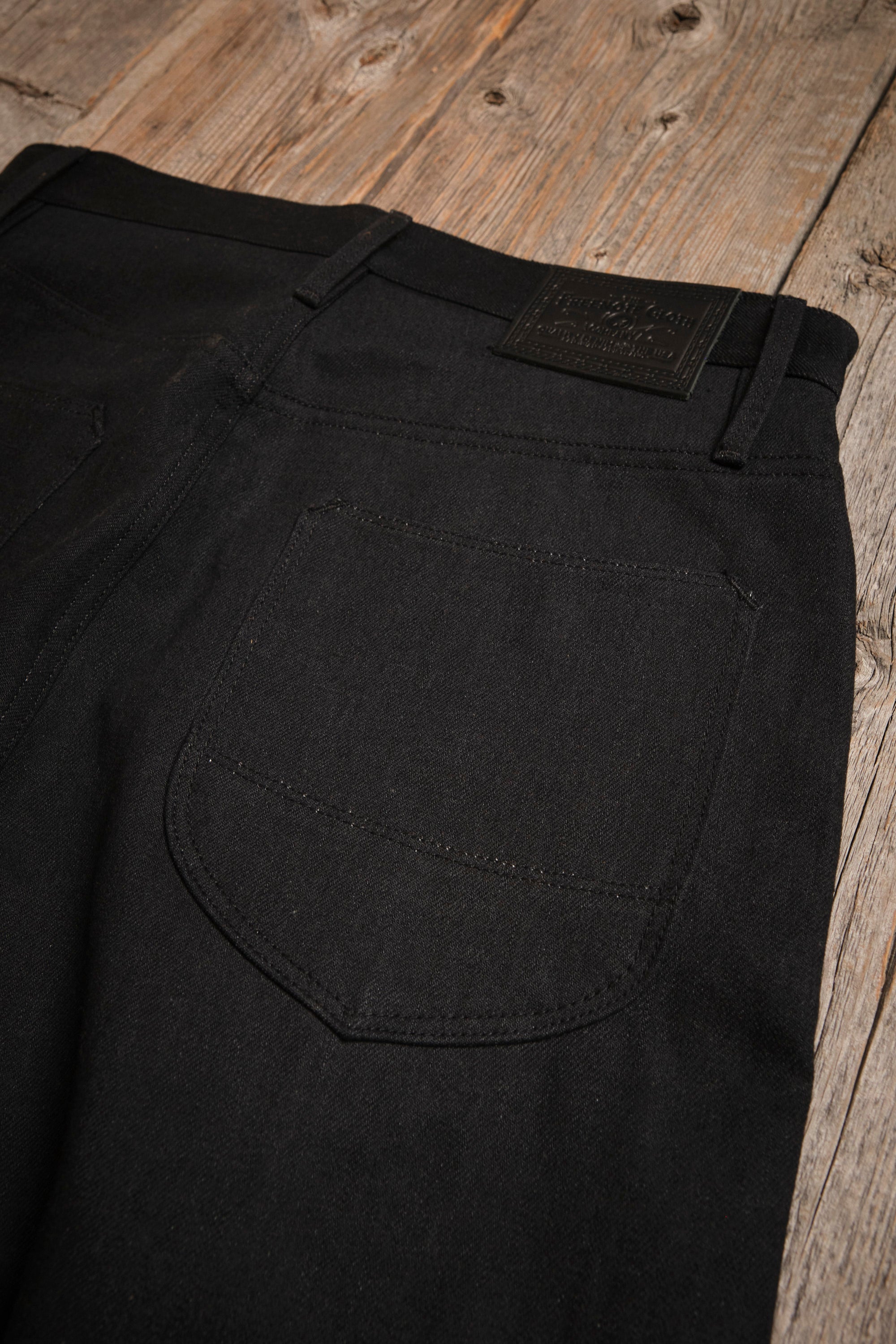 Modesto 14.25 Ounce Black Grey Denim