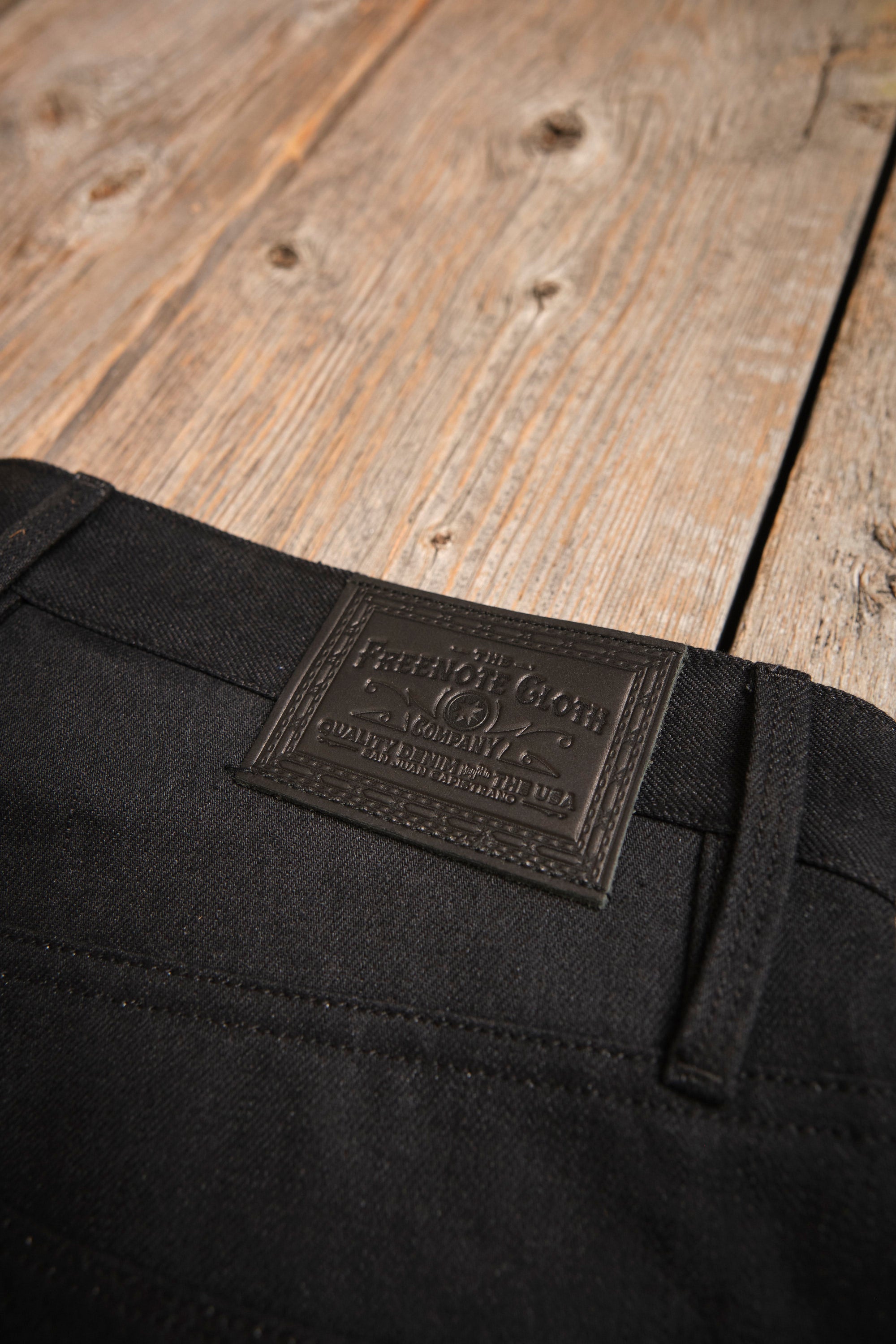 Modesto 14.25 Ounce Black Grey Denim