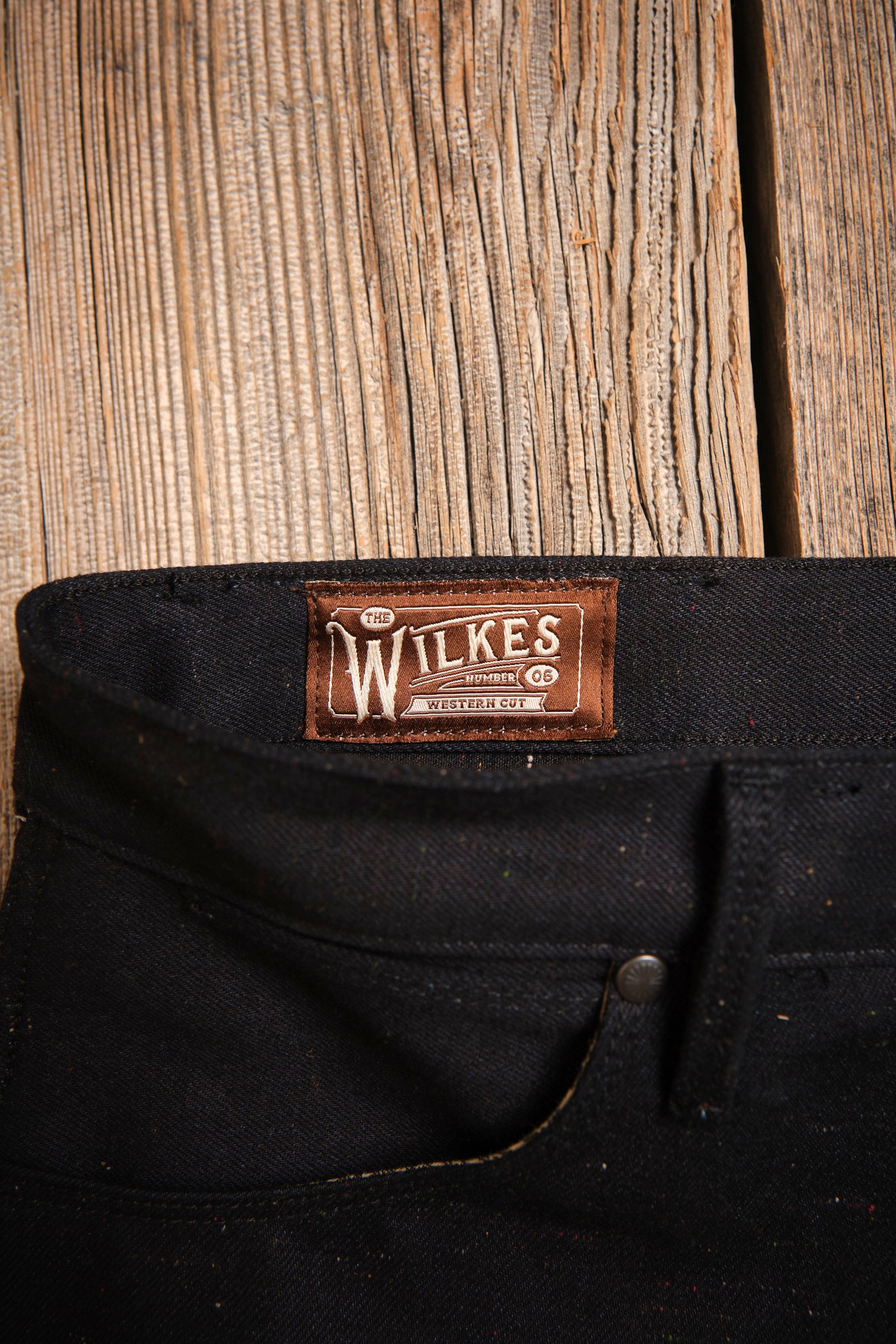 Wilkes Western 14 Ounce Raw Fleck Denim