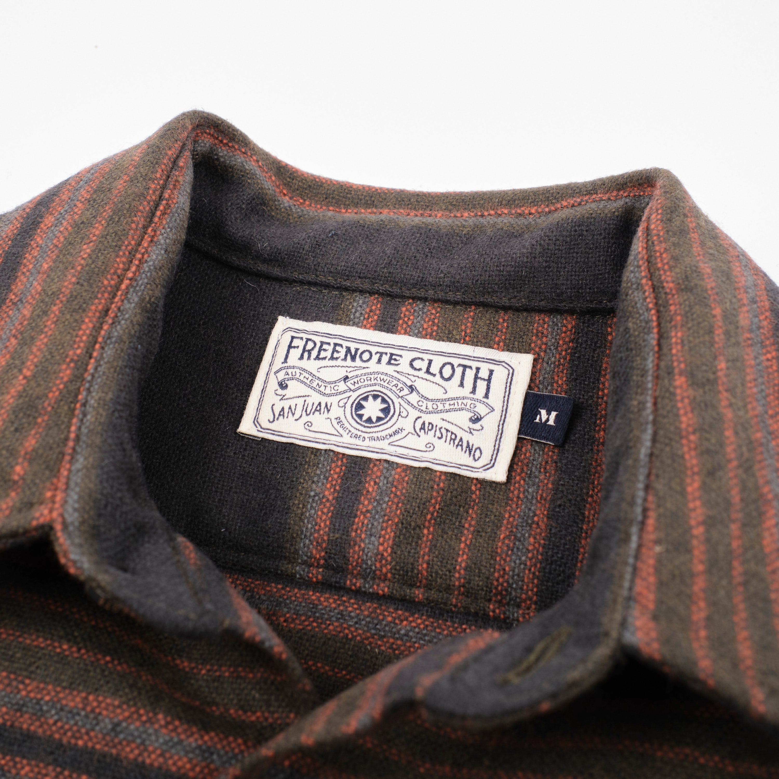 Benson Black Stripe Wool