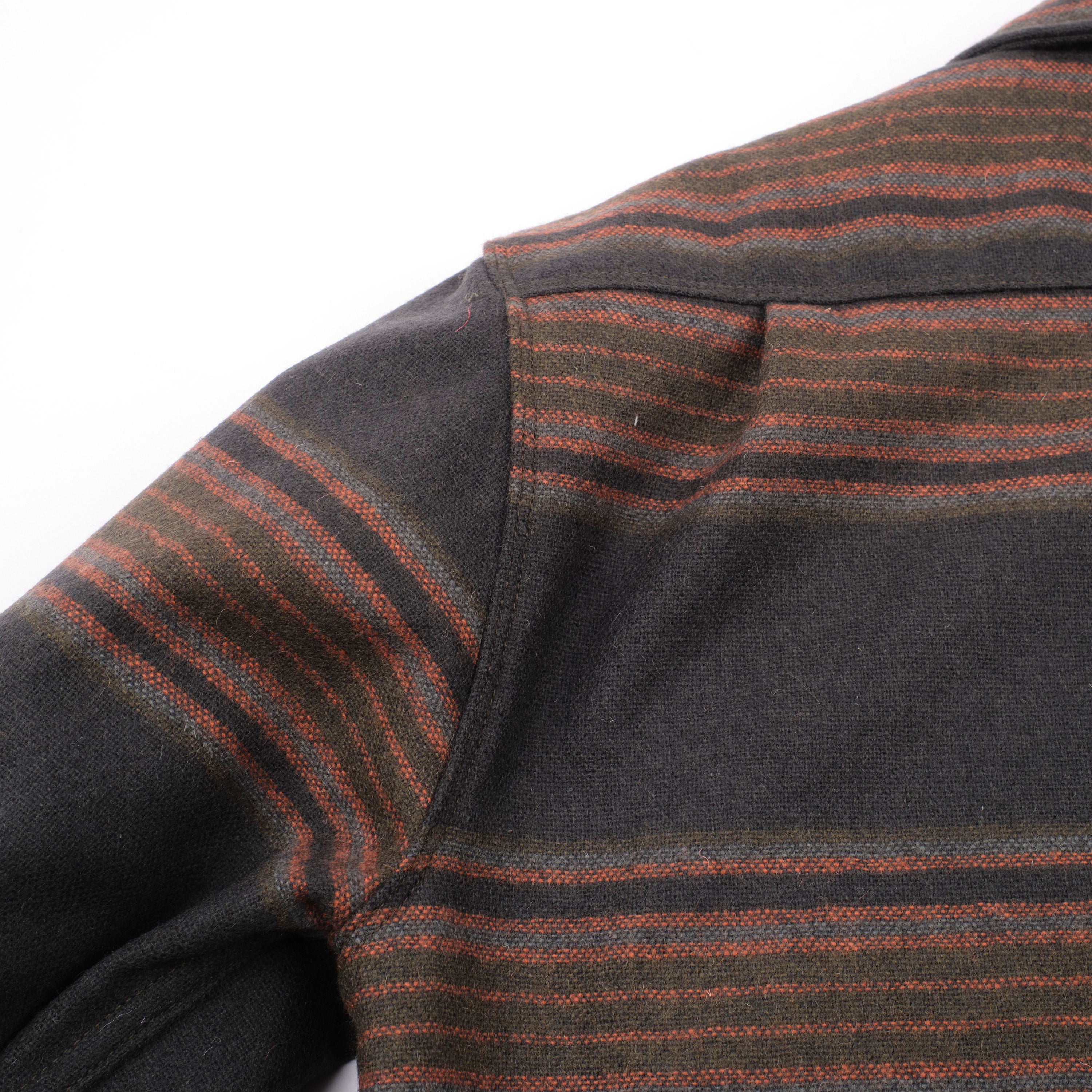 Benson Black Stripe Wool