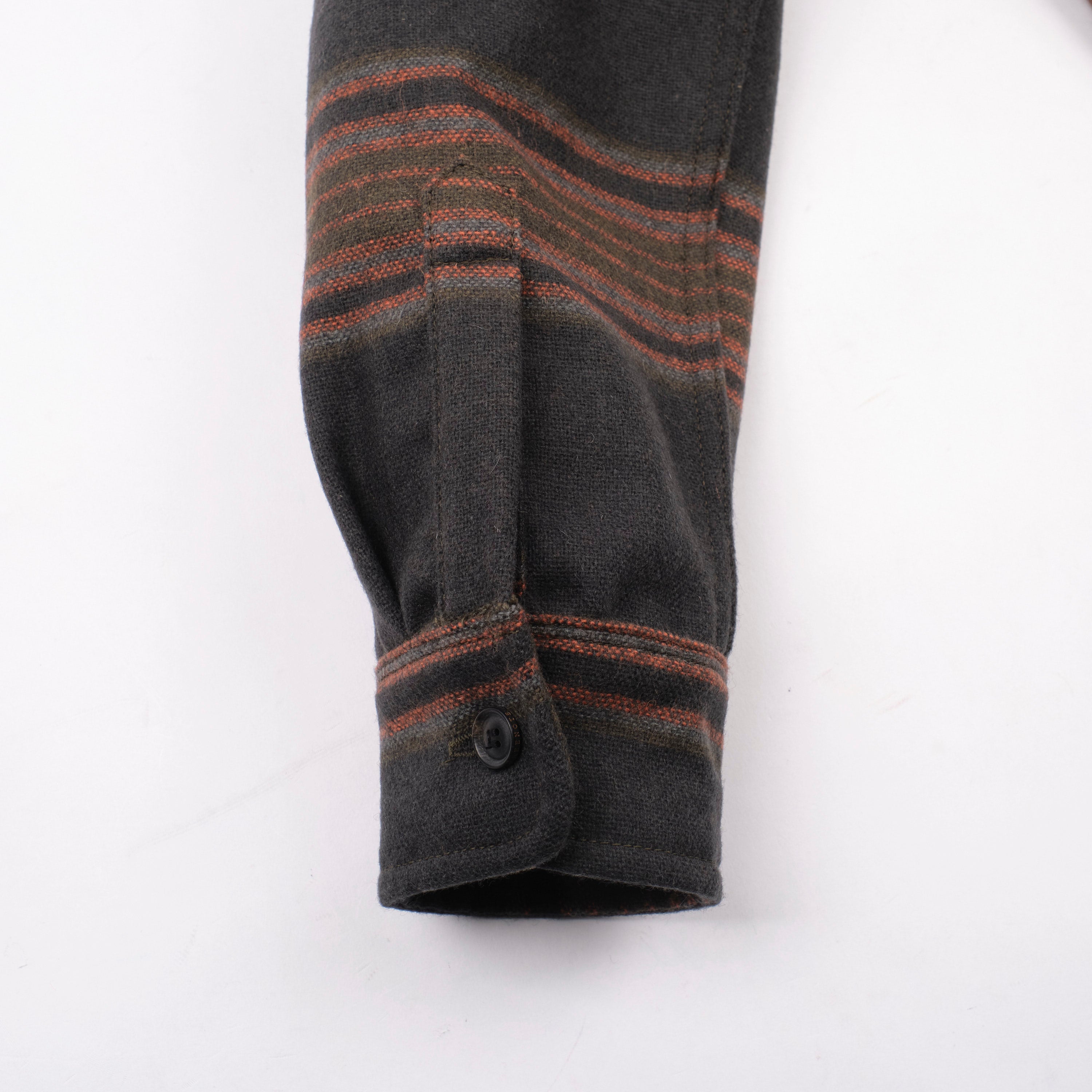 Benson Black Stripe Wool