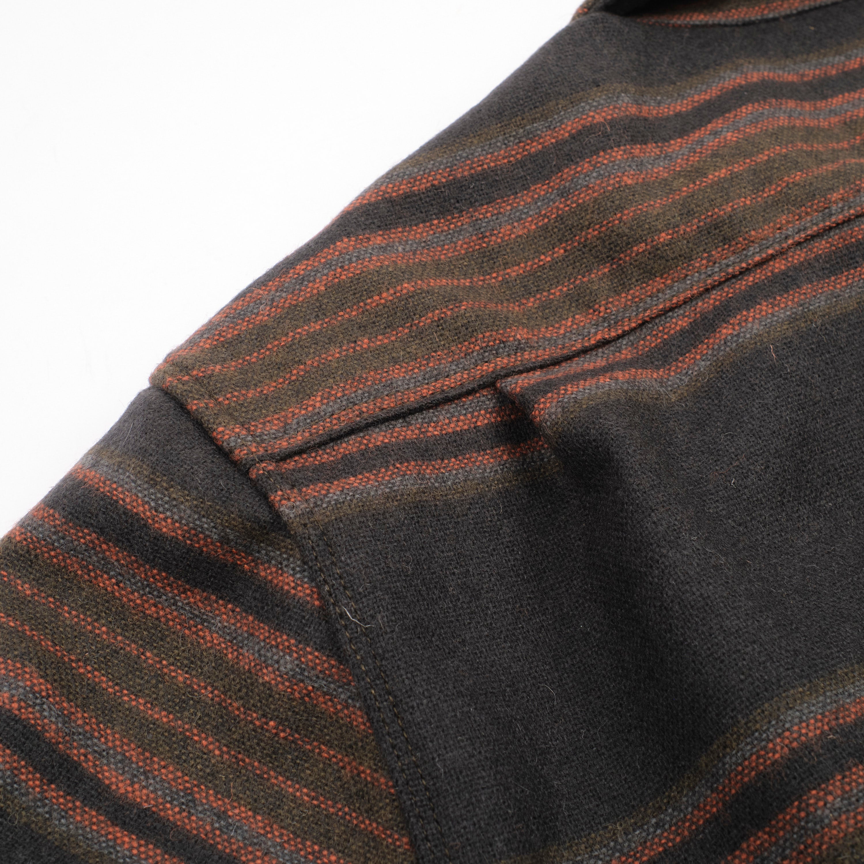 Alta Black Stripe Wool