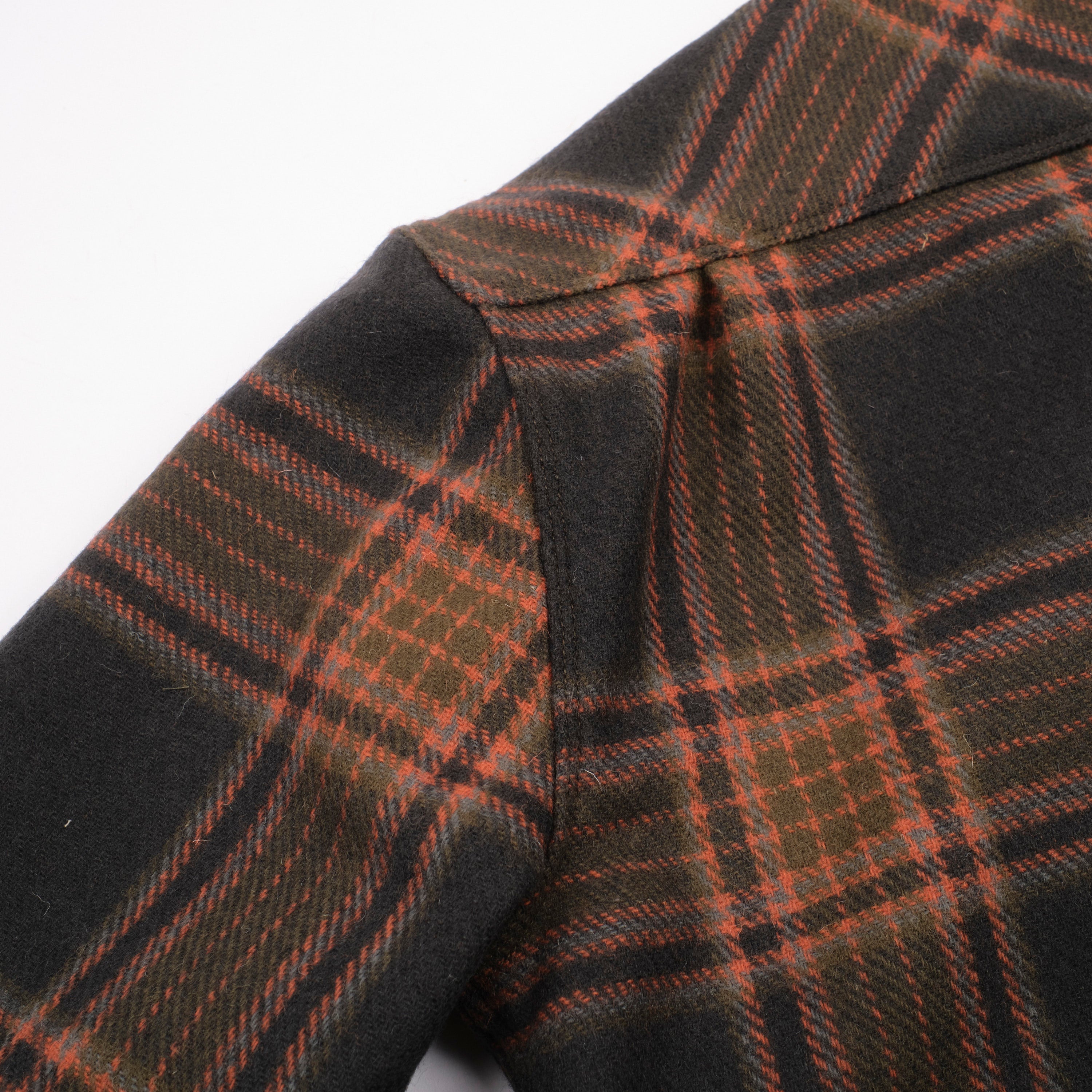 Benson Black Plaid Wool