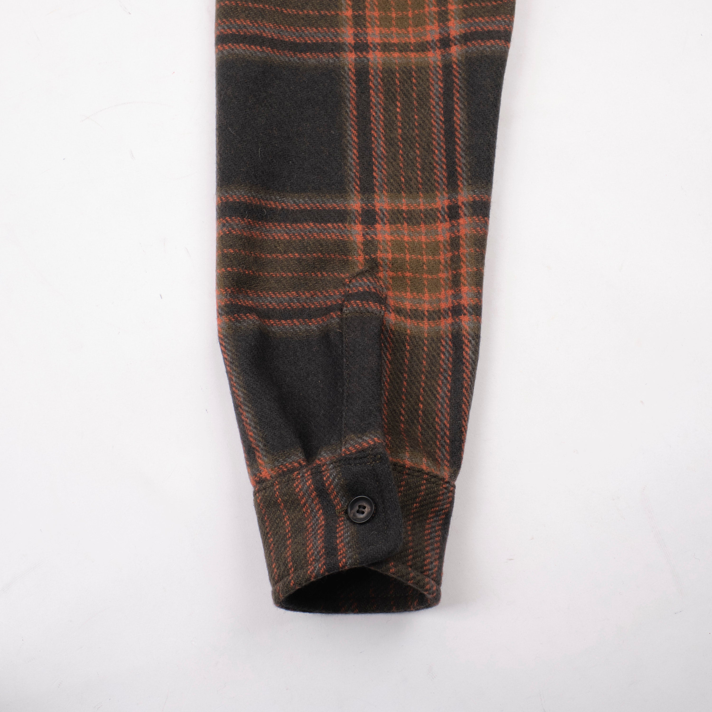 Benson Black Plaid Wool