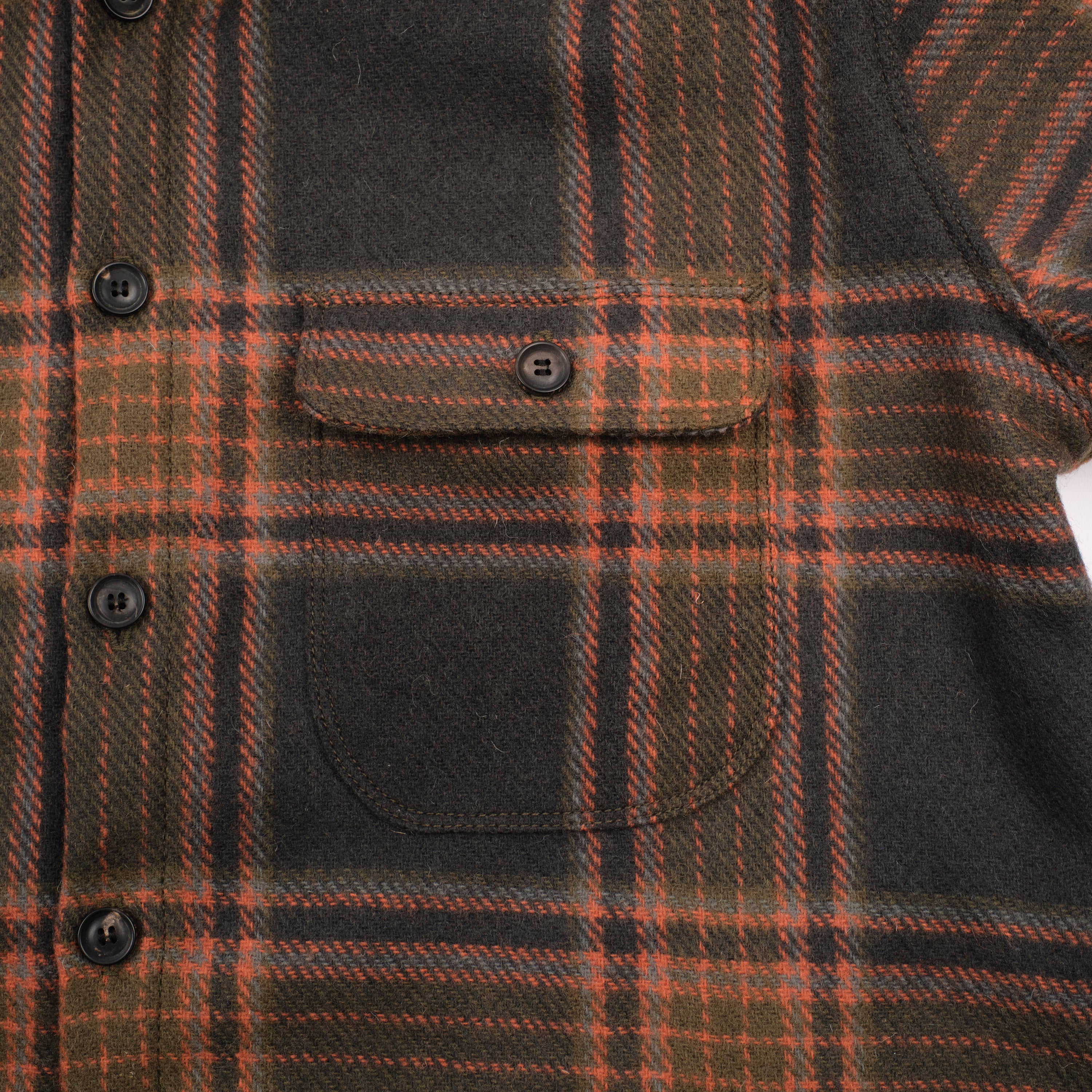 Alta Black Plaid Wool