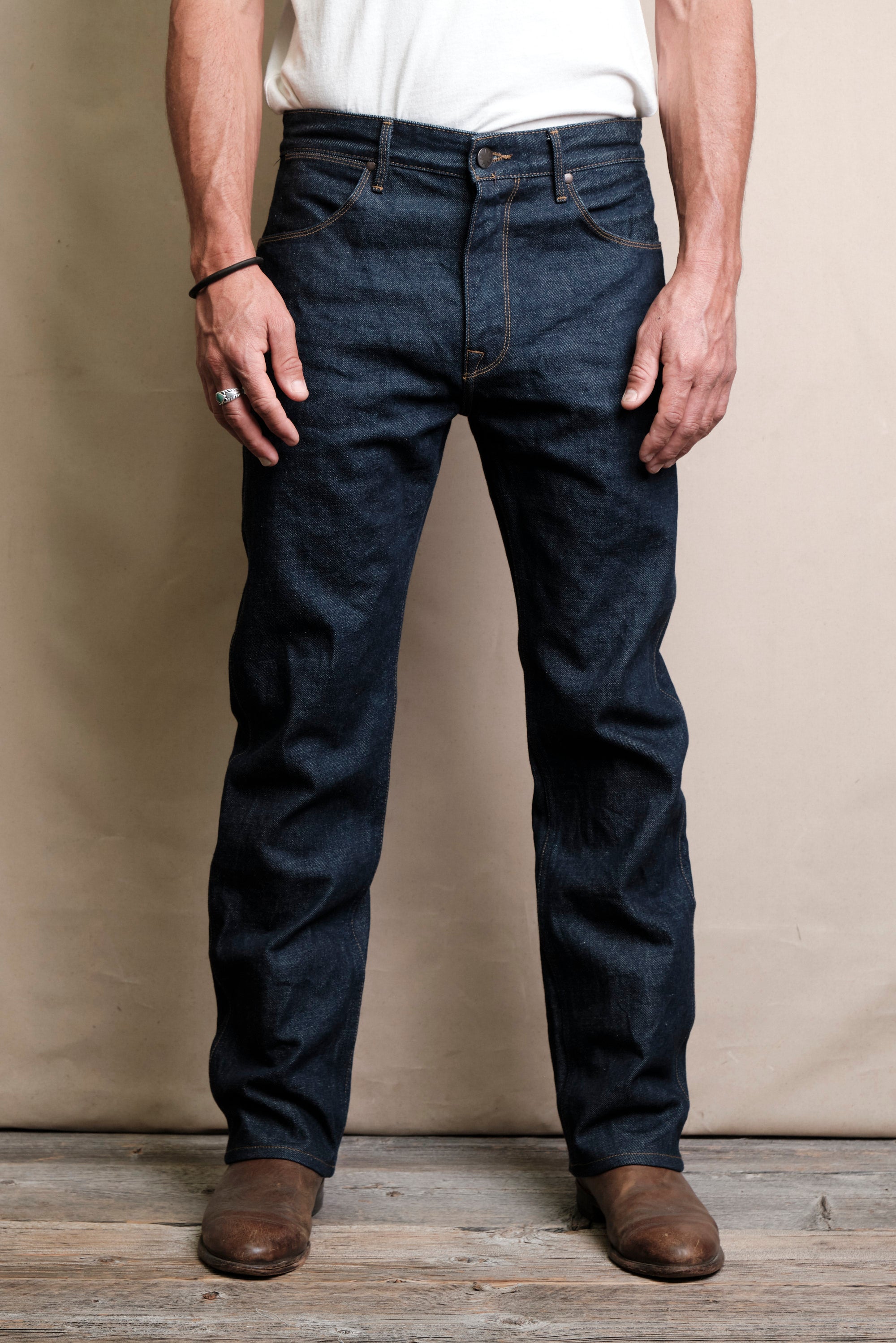 Wilkes Western 15 Ounce Rinsed Denim