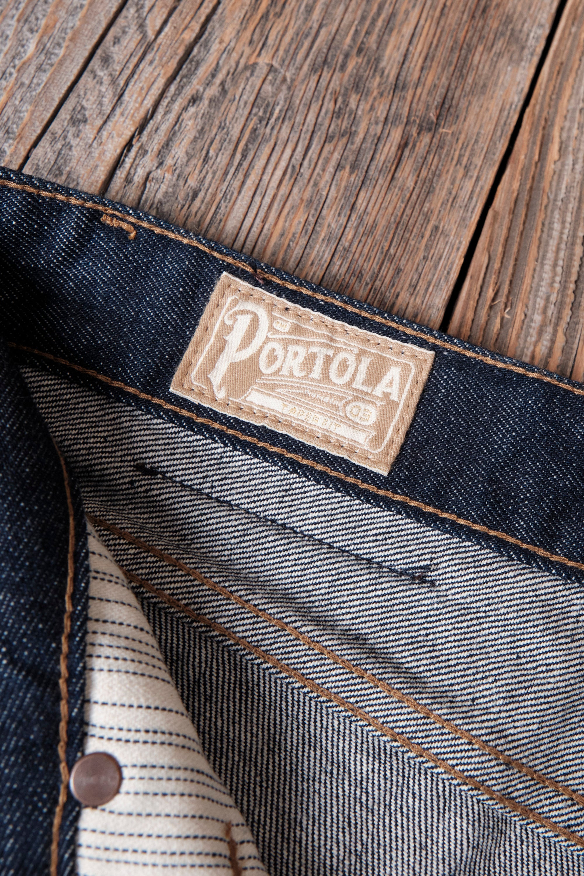 Portola 15 Ounce Rinsed Denim